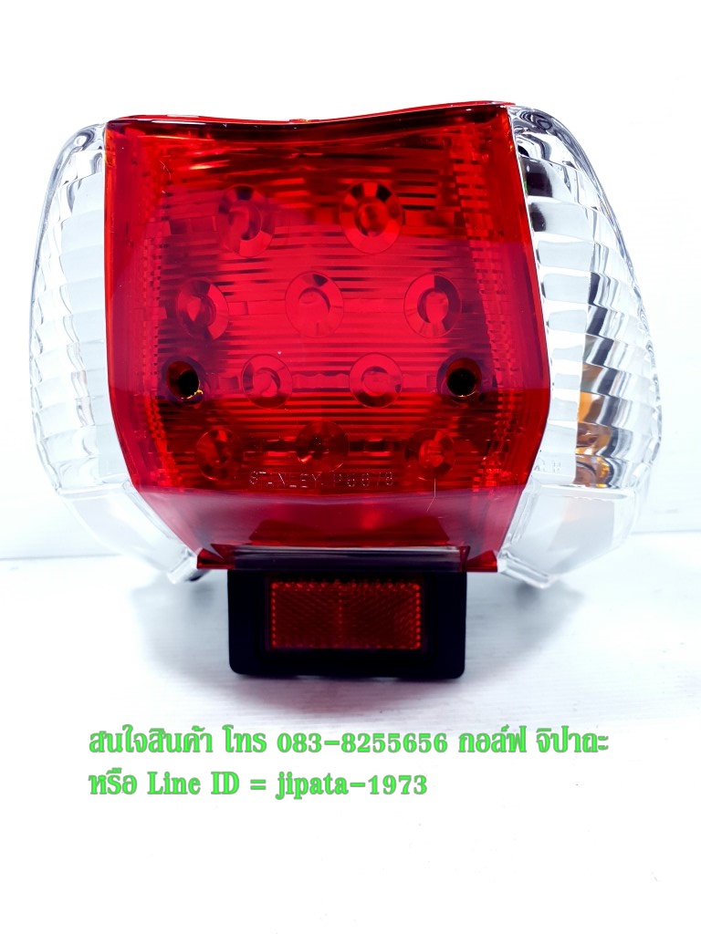 (Wave 125) ชุดไฟท้าย Honda Wave 125 i ปี 2005 ไฟเลี้ยวบังลม แท้