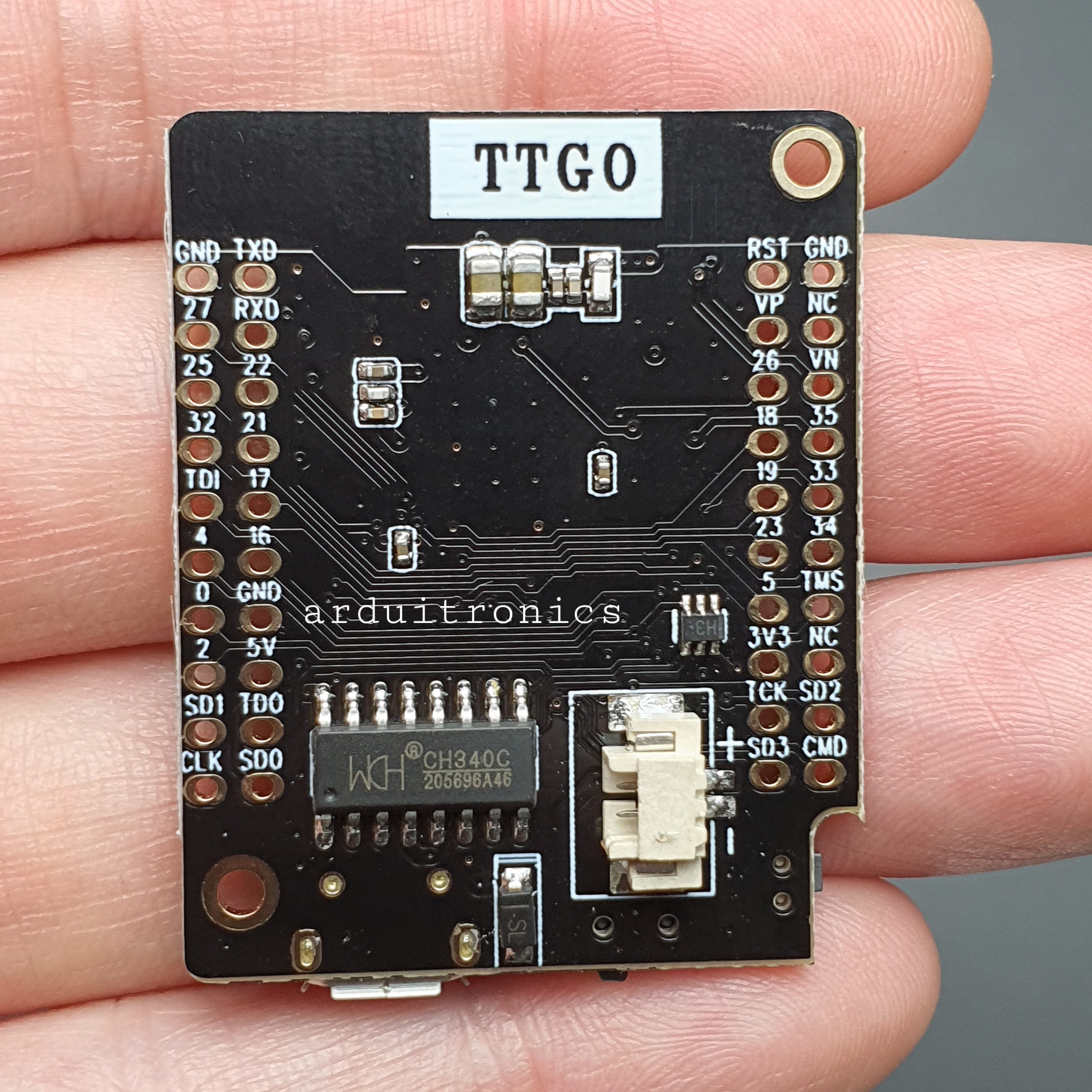 Mini32 V2.0.13 ESP32 WiFi โมดูล ESP32 พร้อมวงจรชาร์จแบต Li-ion 18650