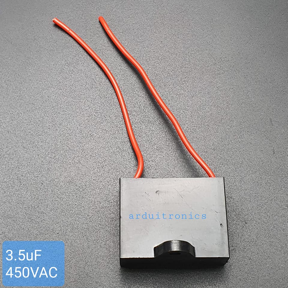 Fan Capacitors คาปาซิเตอร์พัดลม C พัดลม ตัวเก็บประจุพัดลม 450V 3.5 uF