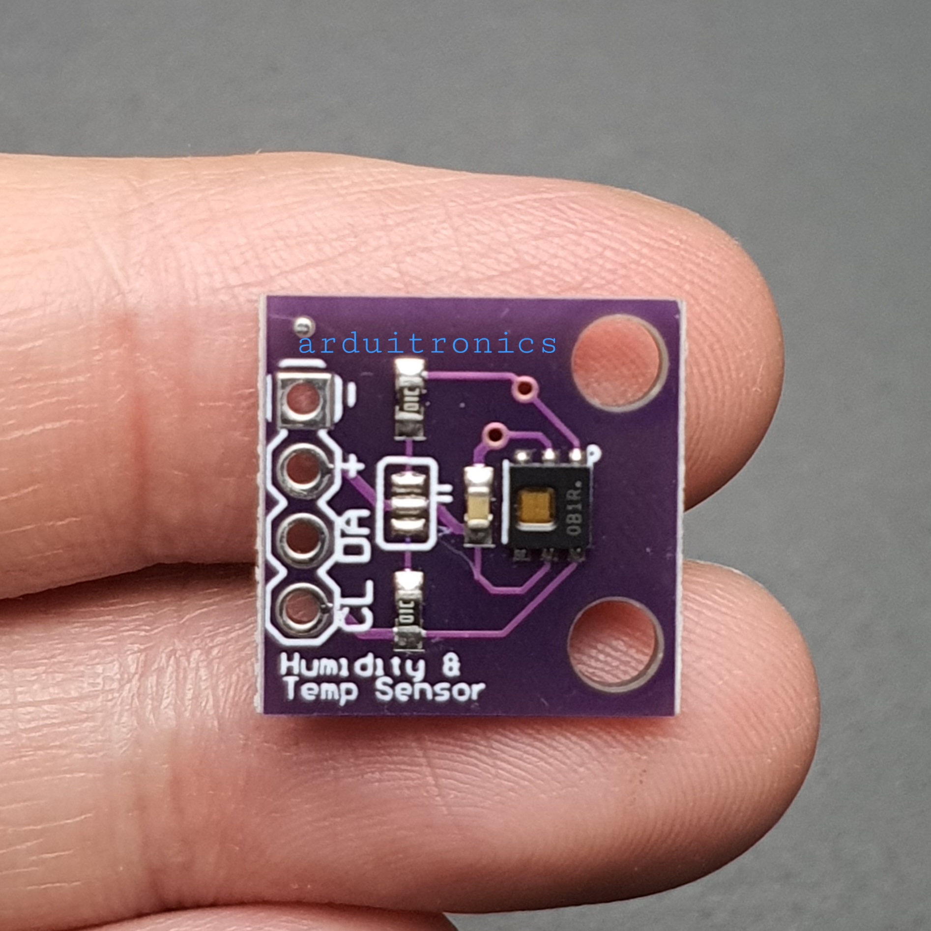 GY-213V-HDC1080 เซ็นเซอร์ความชื้นและอุณหภูมิแบบ digital ติดต่อแบบ I2C