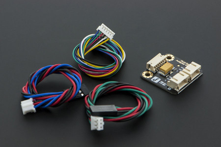 Gravitiy: Dust Sensor Adapter (พร้อมสายเคเบิล) - DFRobot