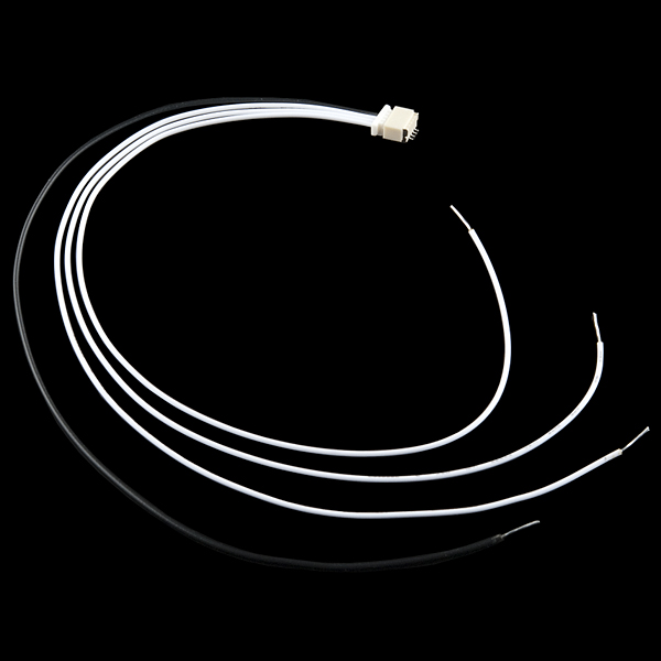 JST SH Jumper 4 wire Assembly 8" (ของแท้จาก Sparkfun USA)