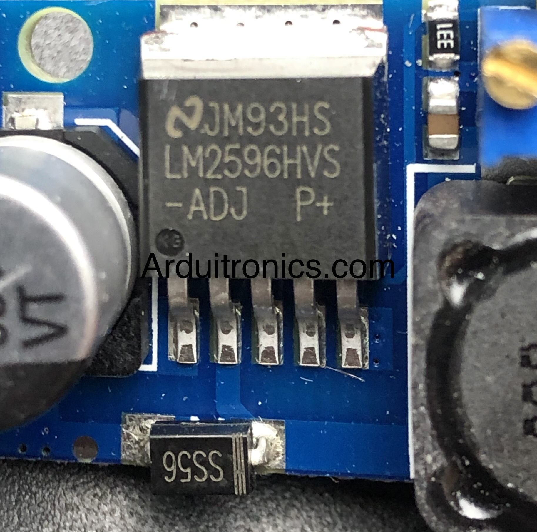 LM2596HVS High Voltage Step Down 5-48V to 1.25-26V