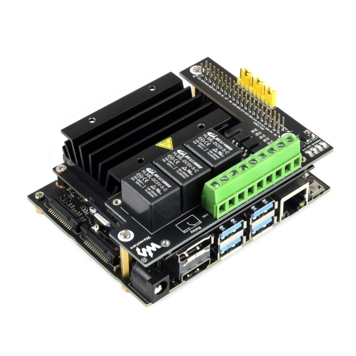 Quality 3-Ch Relay Expansion Board Designed For Jetson Nano, Optocoupler Isolation (แท้จาก Waveshare)
