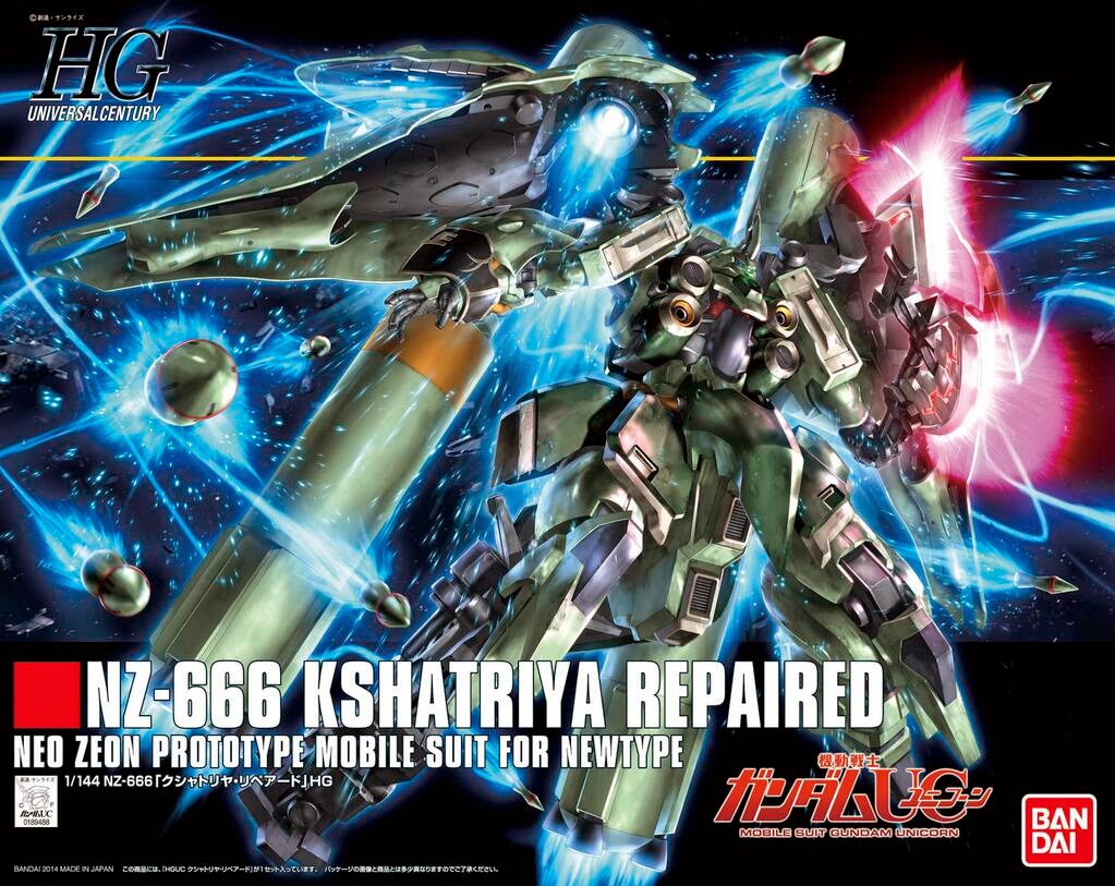 HGUC 1/144 NZ-666 Kshatriya Repaired