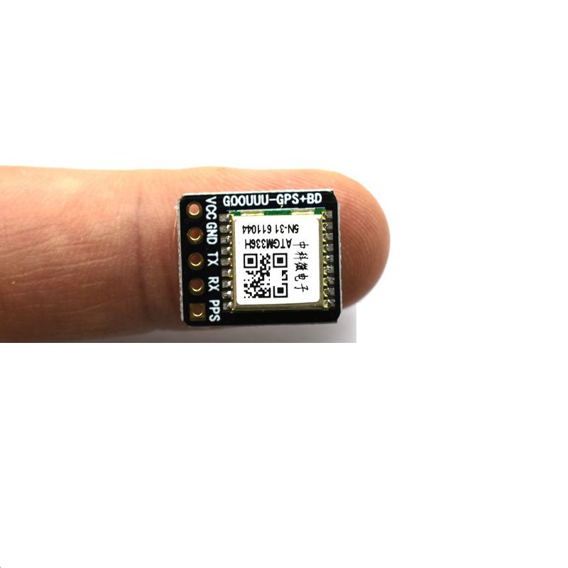 GPS Module (ATGM336H) with Antenna replacement NEO-6M / NEO-M8N โมดูล GPS ATGM336H พร้อมสายอากาศ