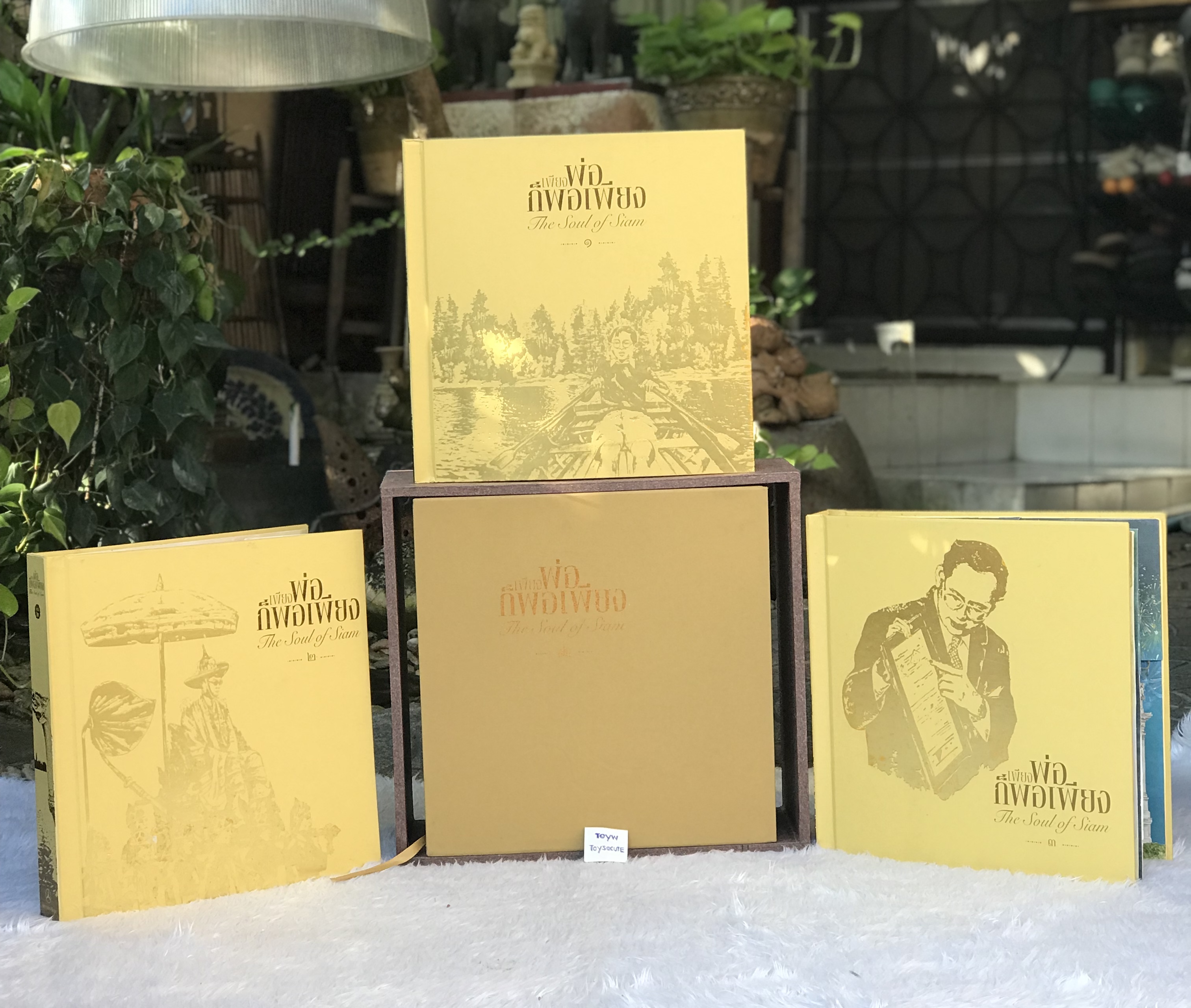Box Set หนังสือ 3 มิติ Popup ชุด "เพียงพ่อ ก็พอเพียง" The Soul of Siam นำเสนอพระราชประวัติและพระราชกรณียกิจ รัชกาลที่ 9