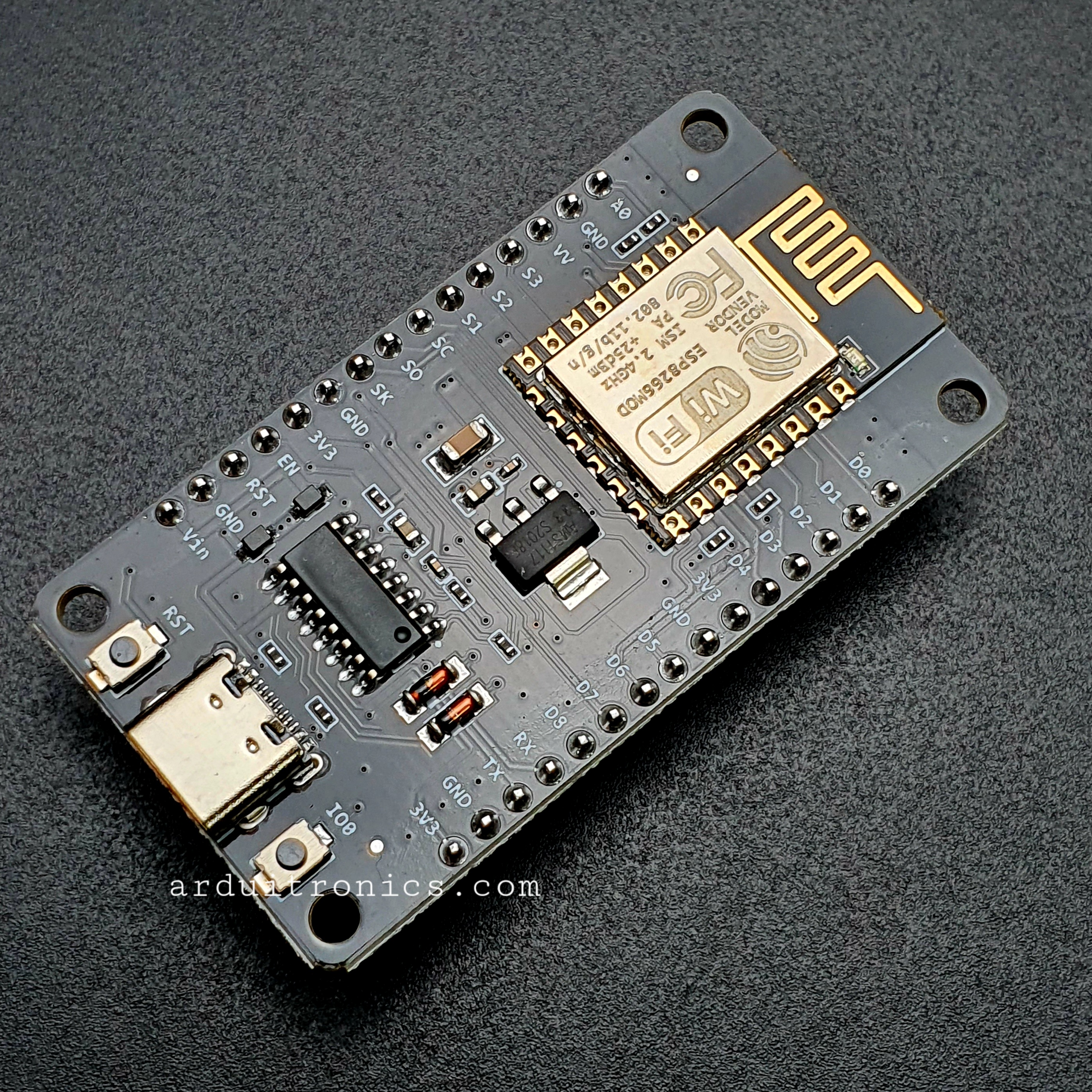NodeMCU ESP8266 CH340 (Version 3) - Type-C USB