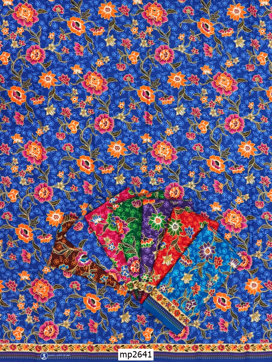 [D-MP2641] ผ้าถุงแม่พลอย 1.8เมตร เย็บพร้อมนุ่ง คอตต้อน 100%