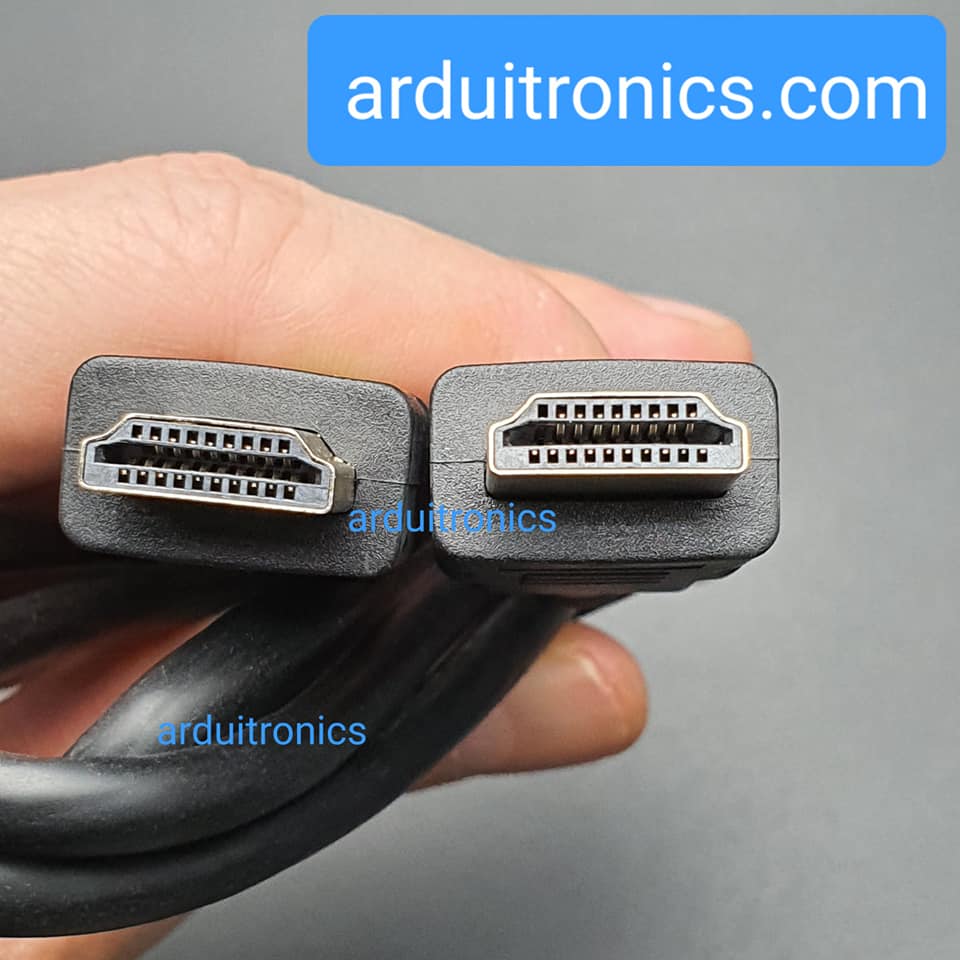 HDMI Cable HDMI To HDMI (Raspberry Pi, Banana Pi, Orange Pi) 1 m - สายกลม