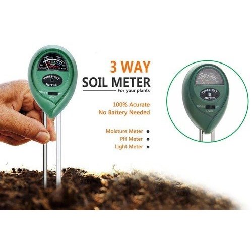 3-in-1 Soil Meter (pH, Moisture, Light)