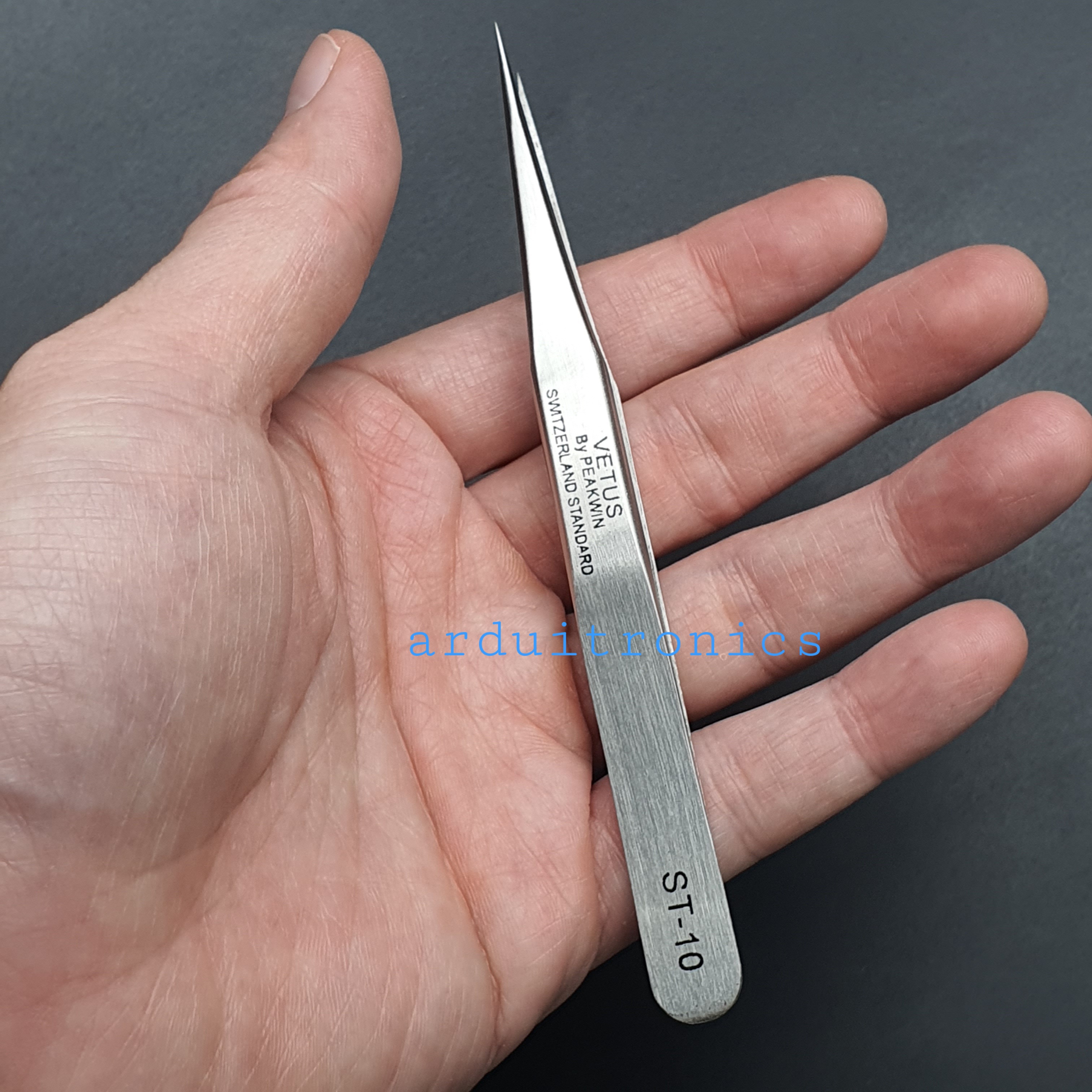 ชุดเซ็ท 8 ชิ้น คีมคีบ (Tweezer) ยี่ห้อ VETUS (ESD10 - ESD17)