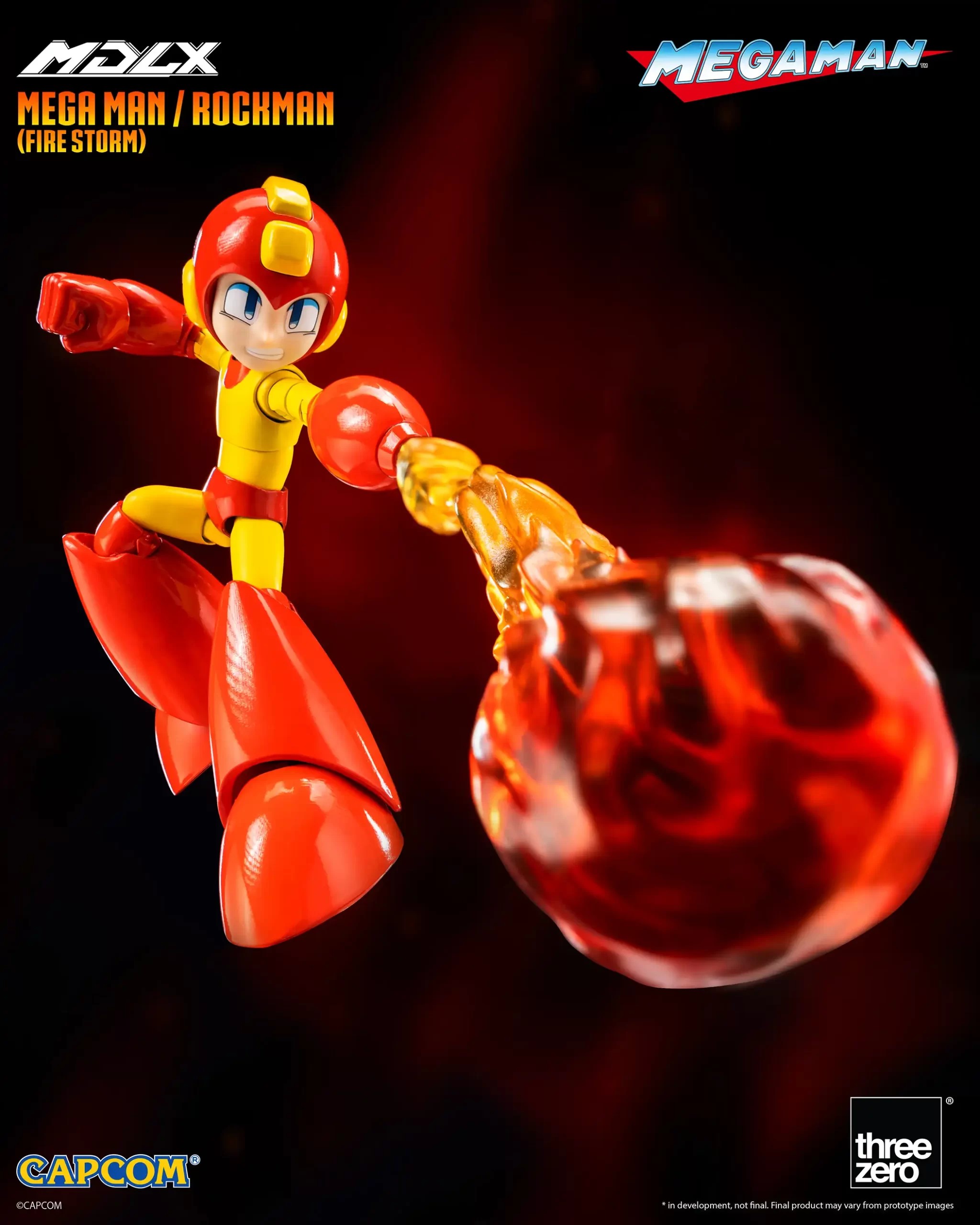 "Pre-Order" MDLX Mega Man / Rockman (Fire Storm)