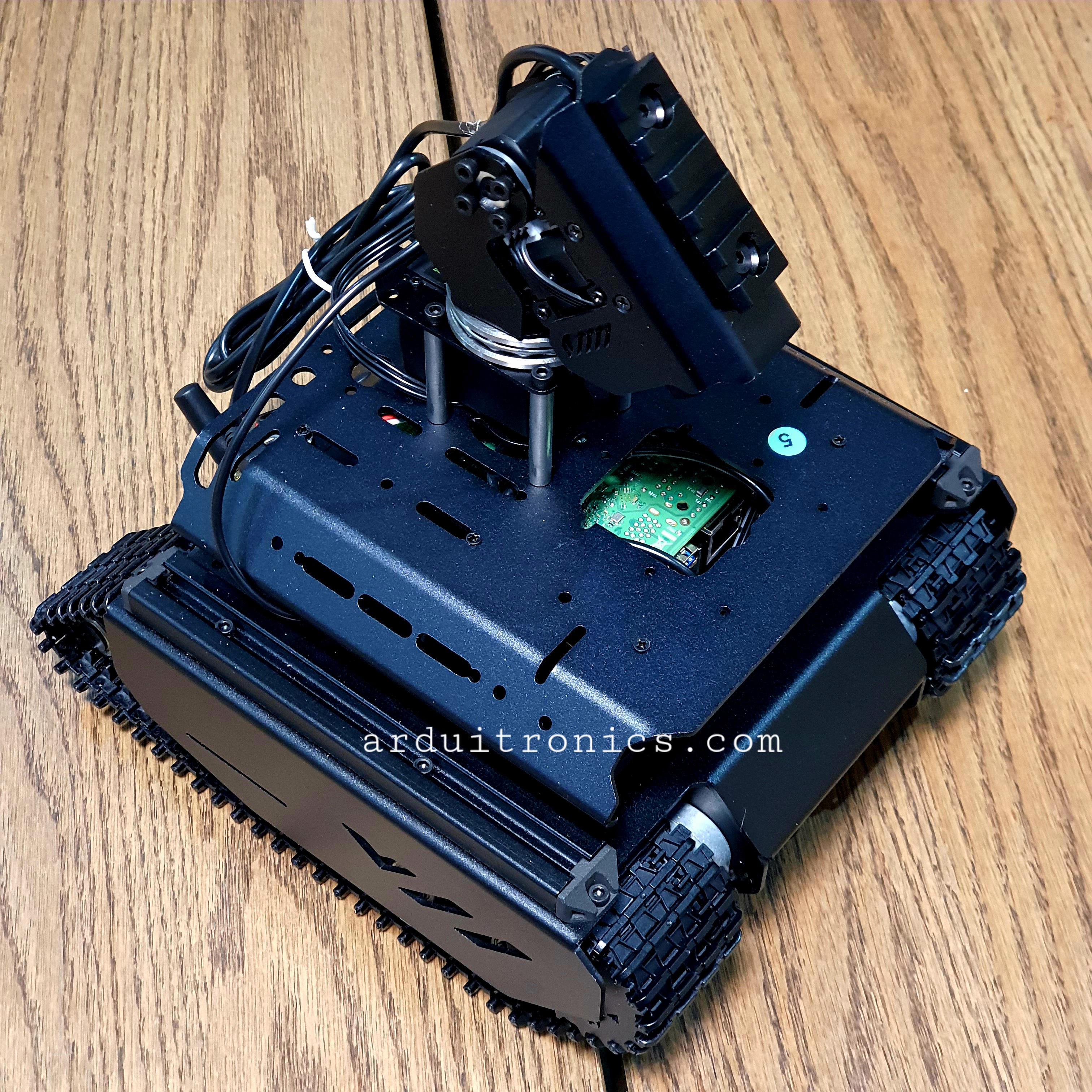UGV Beast Open-source Off-Road Tracked AI Robot, Dual controllers, All-metal Body, Computer Vision, Suitable for Raspberry Pi 5 (แท้ Waveshare)