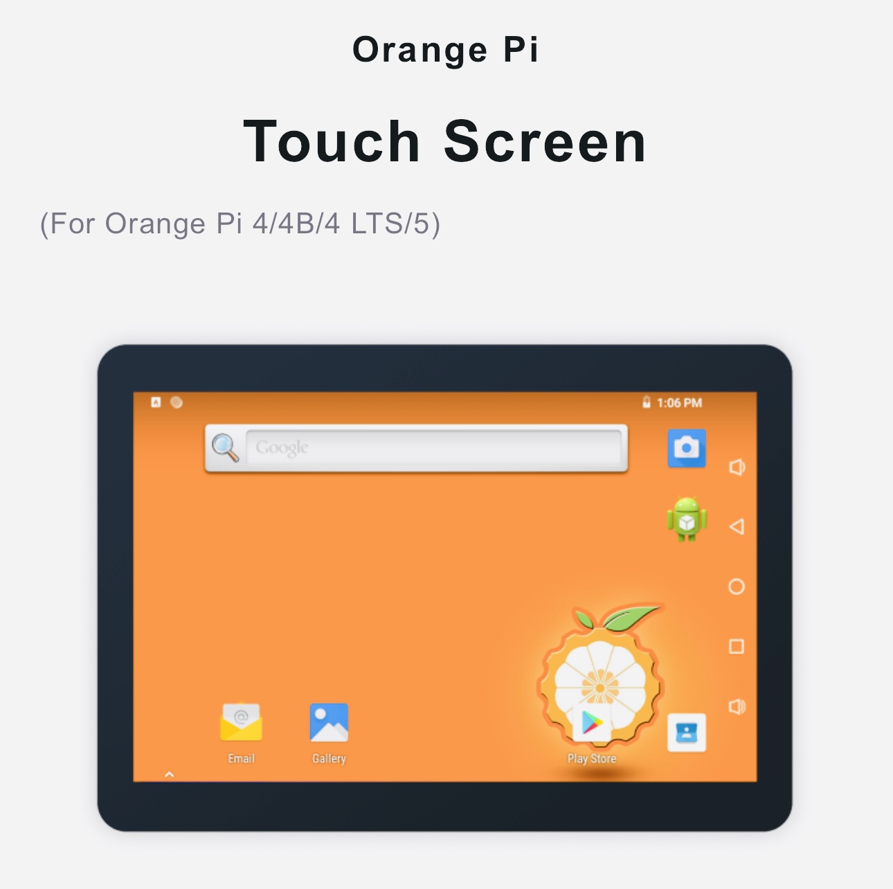 Orange Pi 5 Touch and Display Panel 10.1-inch