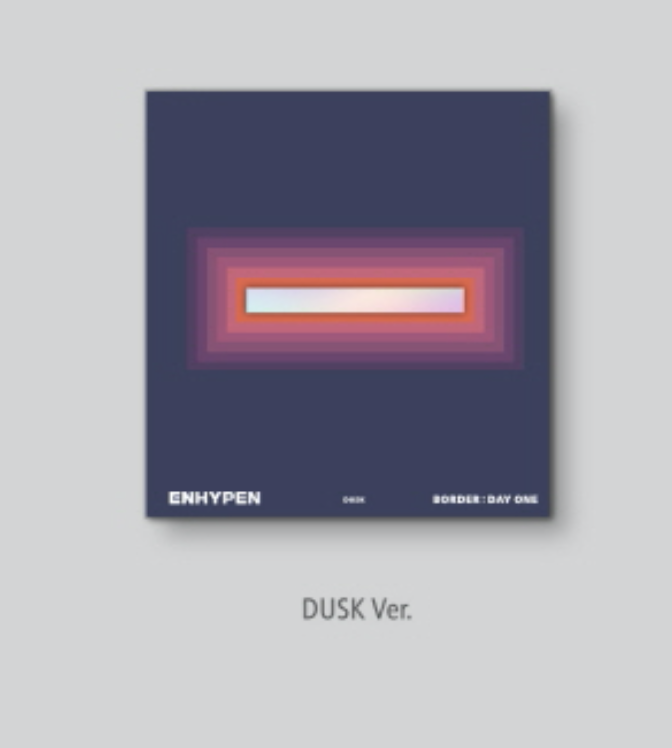 ENHYPEN - Mini Album Vol.1 [BORDER : DAY ONE] หน้าปก DUSK Ver