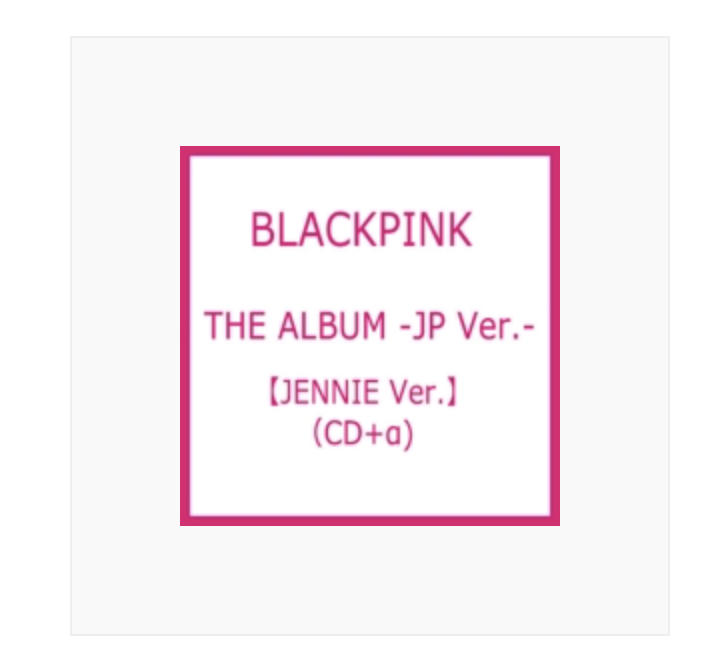 BLACKPINK - THE ALBUM -JP Ver แบบ JENNIE Ver.(CD + Special Photo Book)ของญี่ปุ่นนะคะ