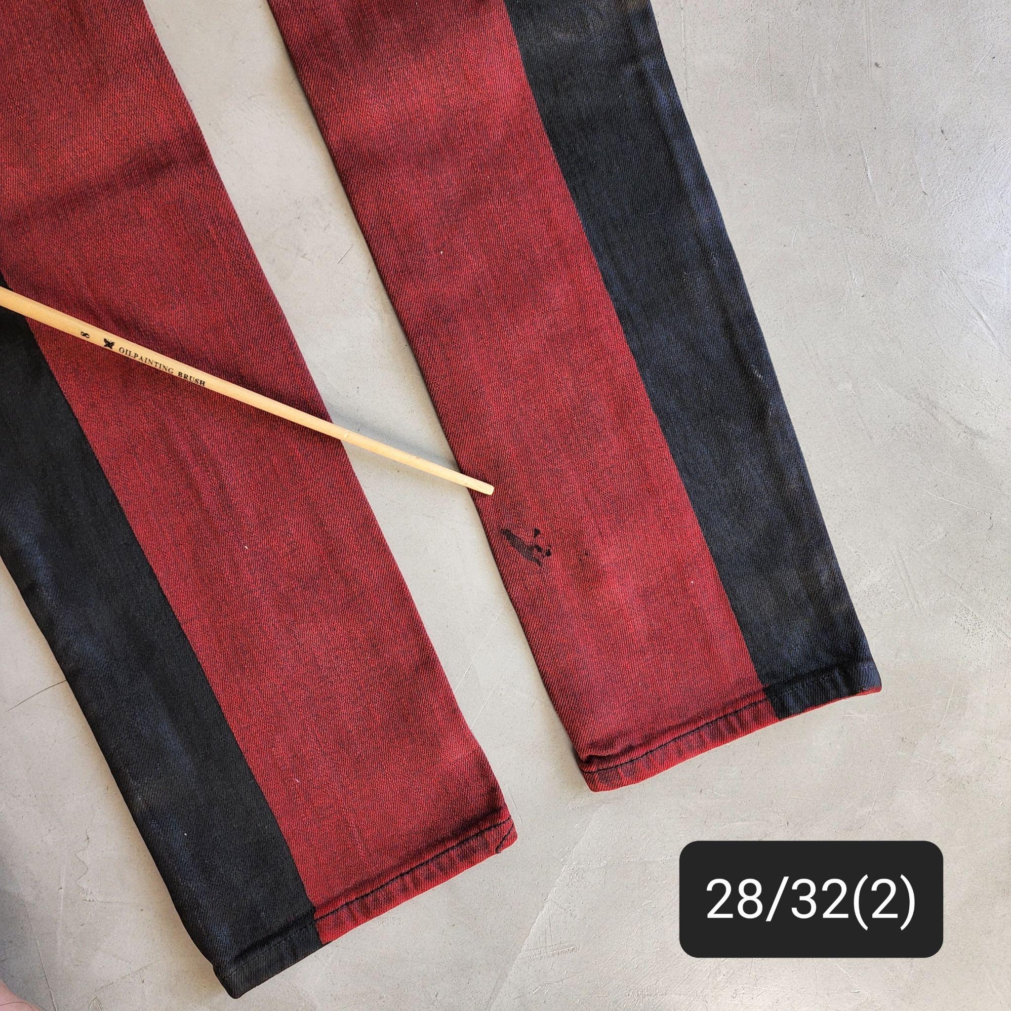 [DEFECT] High Kai Org. Black Stripe ยีนส์สกินนี่เอวสูง Nudie Jeans ของแท้ 100%