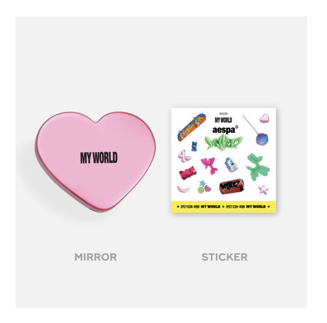 aespa - my world md - Mirror