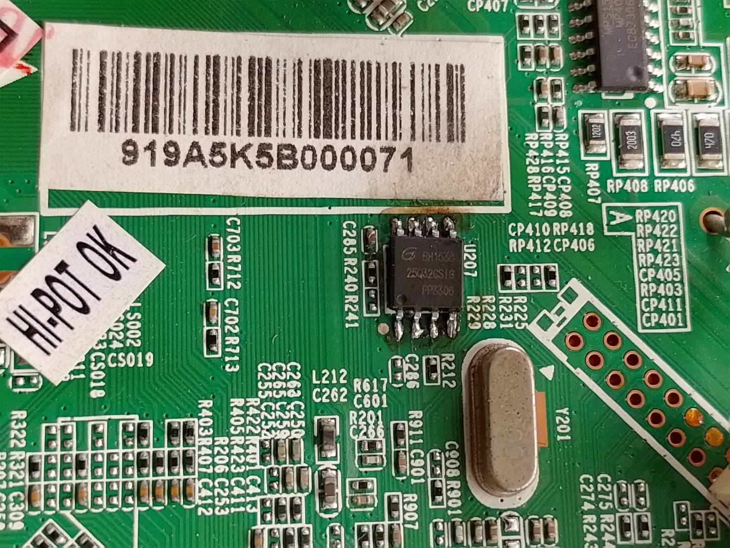 IC MEMORY : Sigger LED32DSL2 ไม่มีทีคอนก็ใช้ได้ เมนบอร์ดตามรูปเท่านั้น