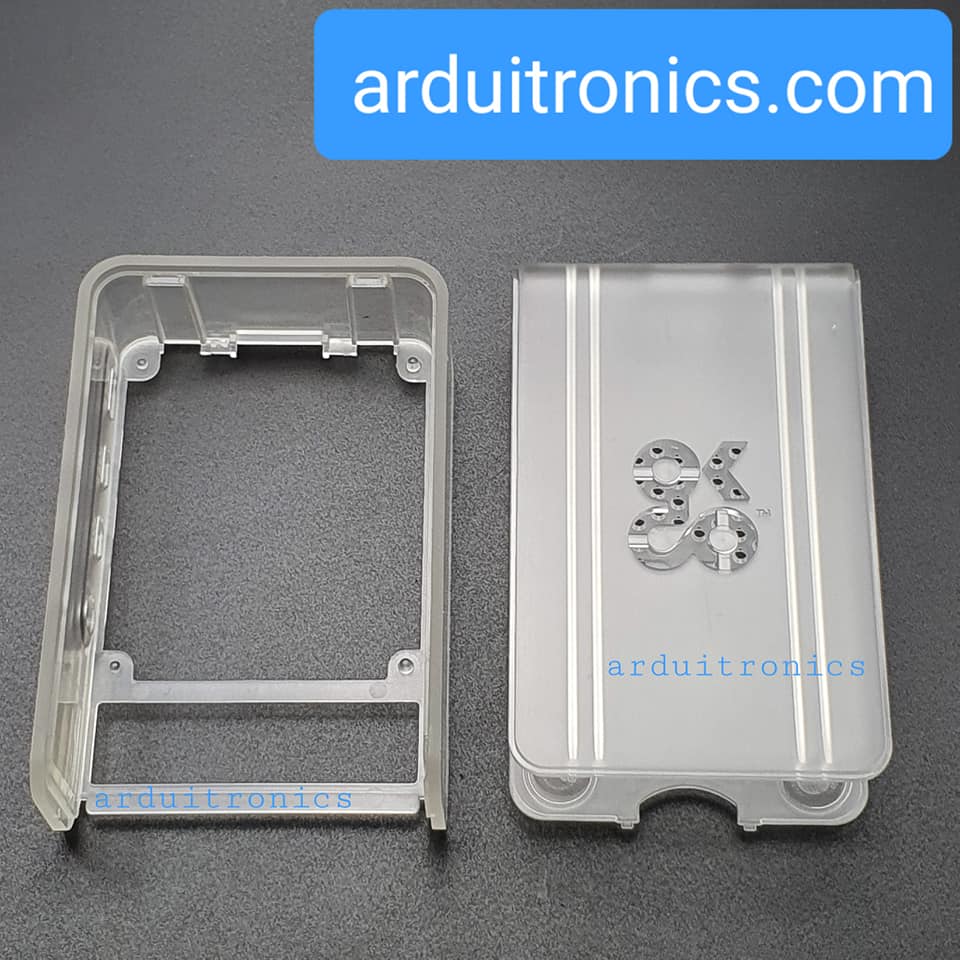 Official Case for Raspberry Pi 4ฺB Transparent - แบบฝาเลื่อน (สีใส)