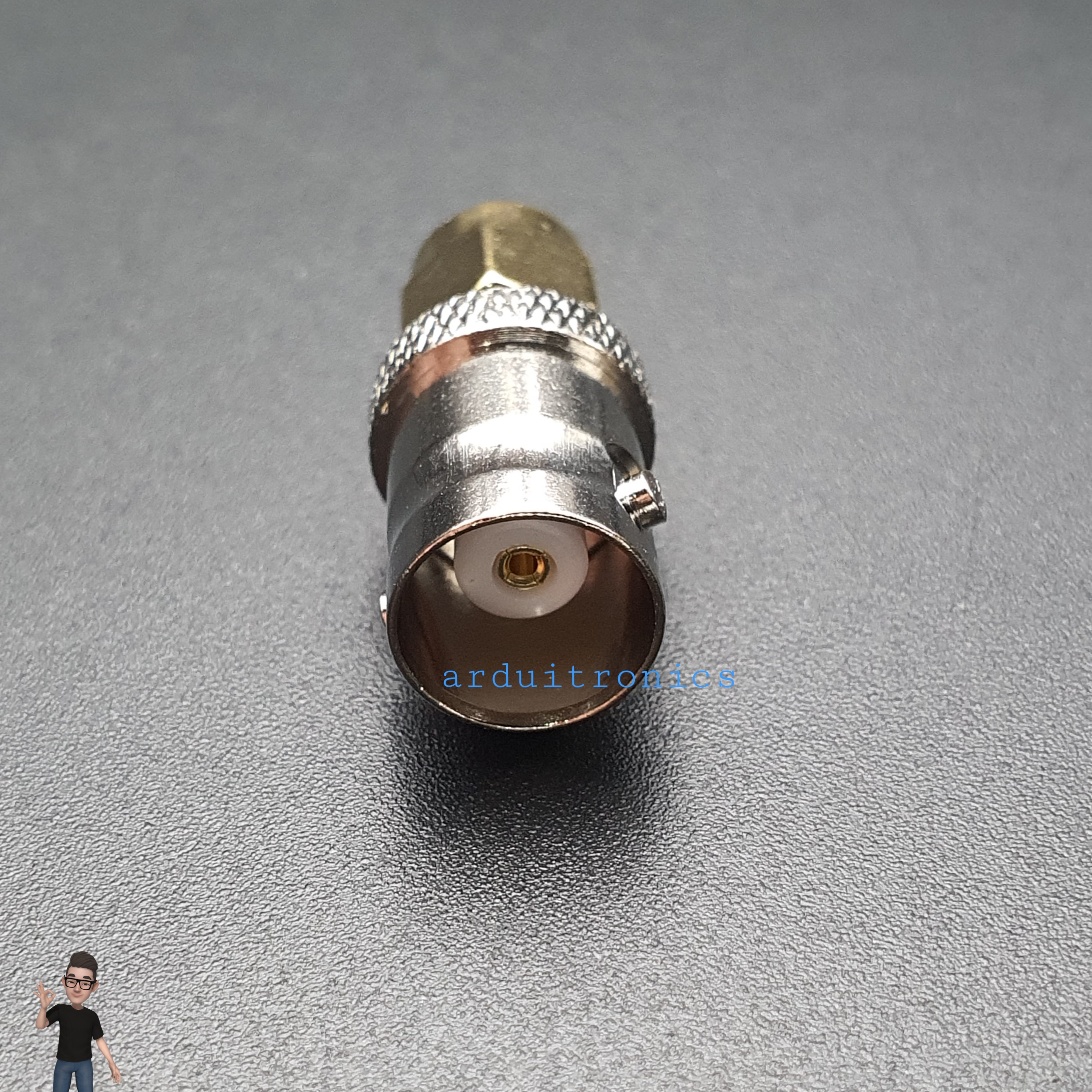 RF Adapter SMA/BNC-JK/SMA Male to BNC Female