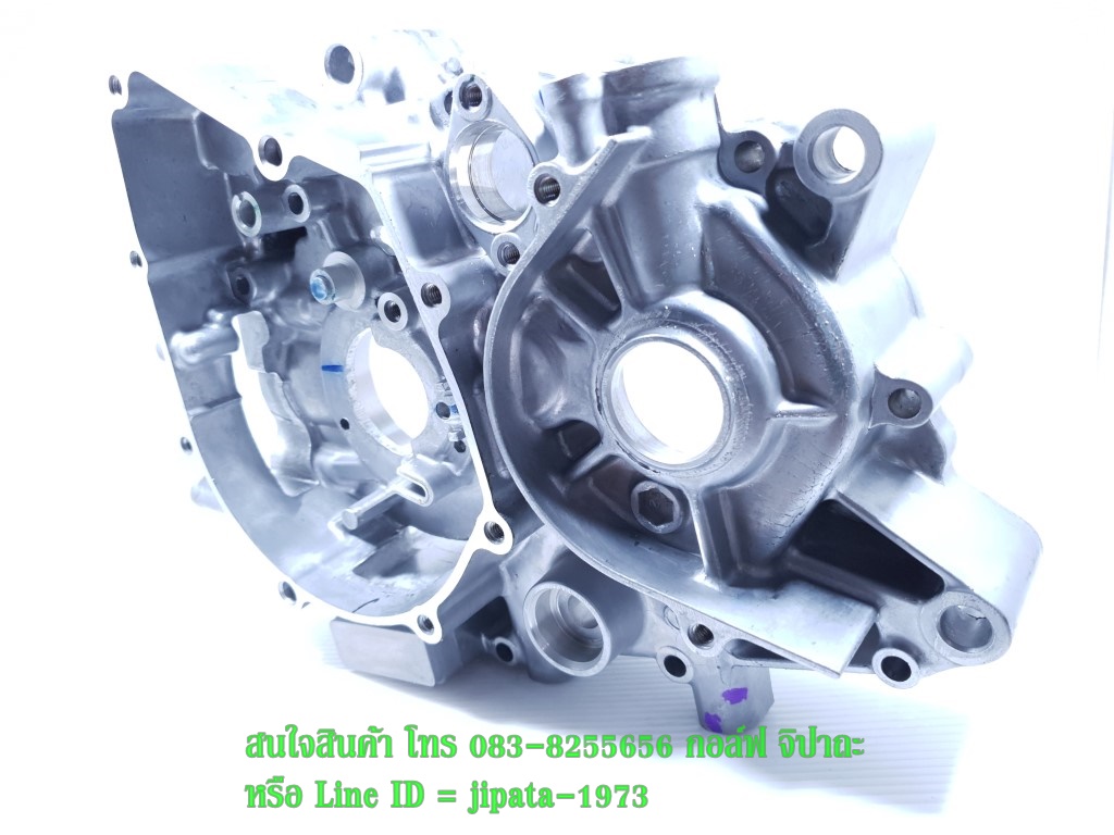 (Wave 125) เรือนเครื่องยนต์ด้านซ้าย(สตาร์ทเท้า) Honda Wave 125 S,Wave 125 i ปี 2005 แท้