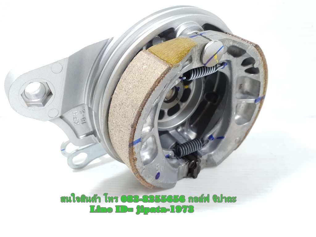 (Wave 110 i) ชุดฝาเบรคหลัง พร้อมผ้าเบรค Honda Wave 110 i แท้