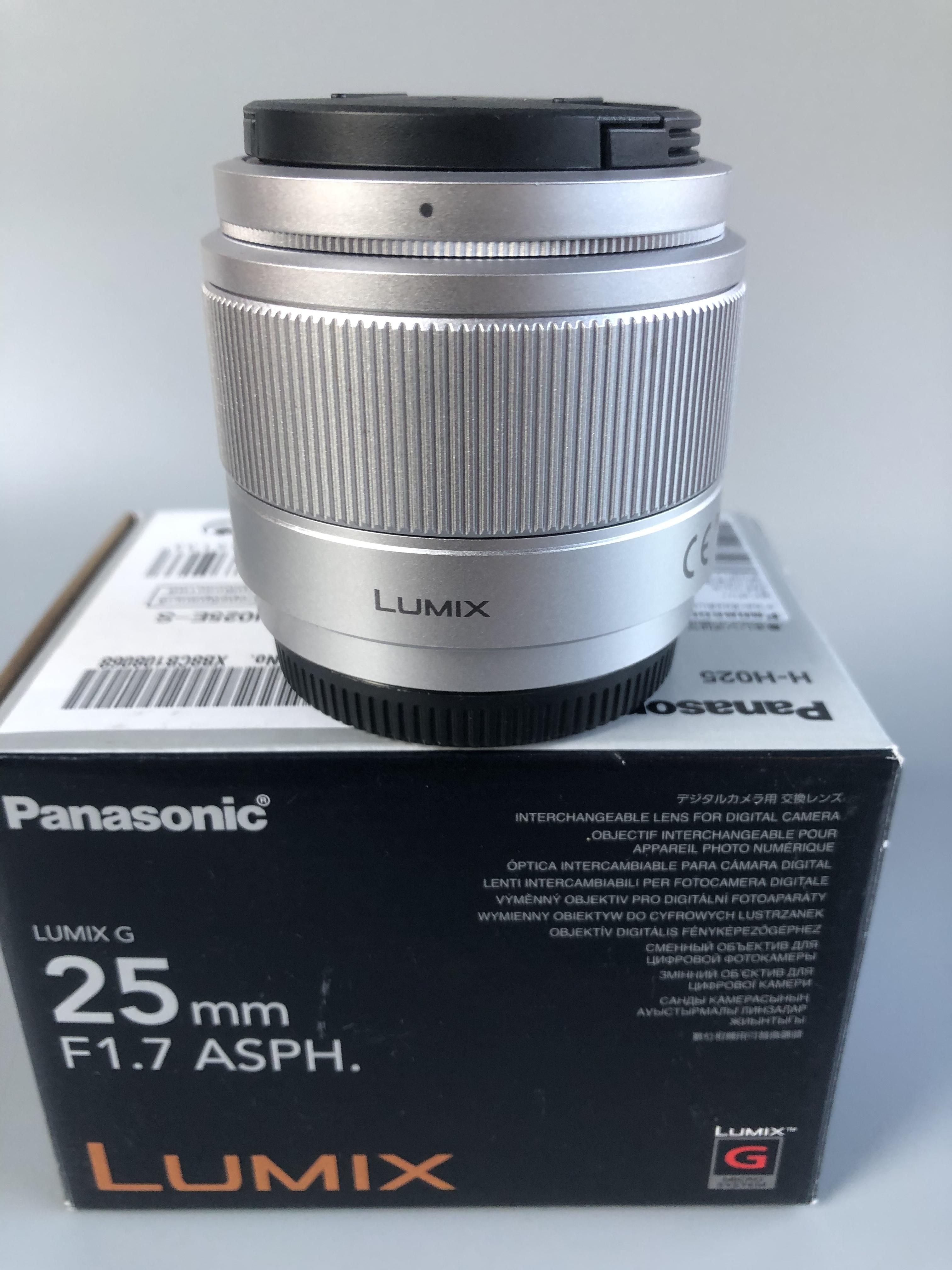 ให้เช่าเลนส์ Panasonic Lumix 25mm F1.7 ASPH