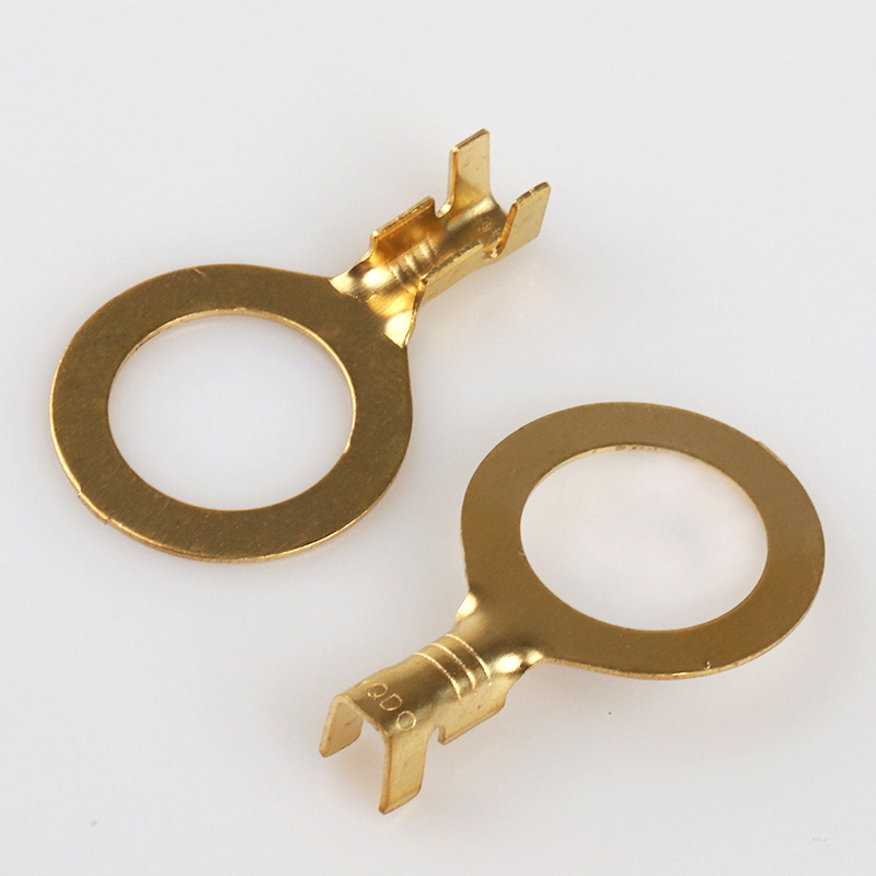 หางปลาทองเหลืองกลม รูใน 12mm