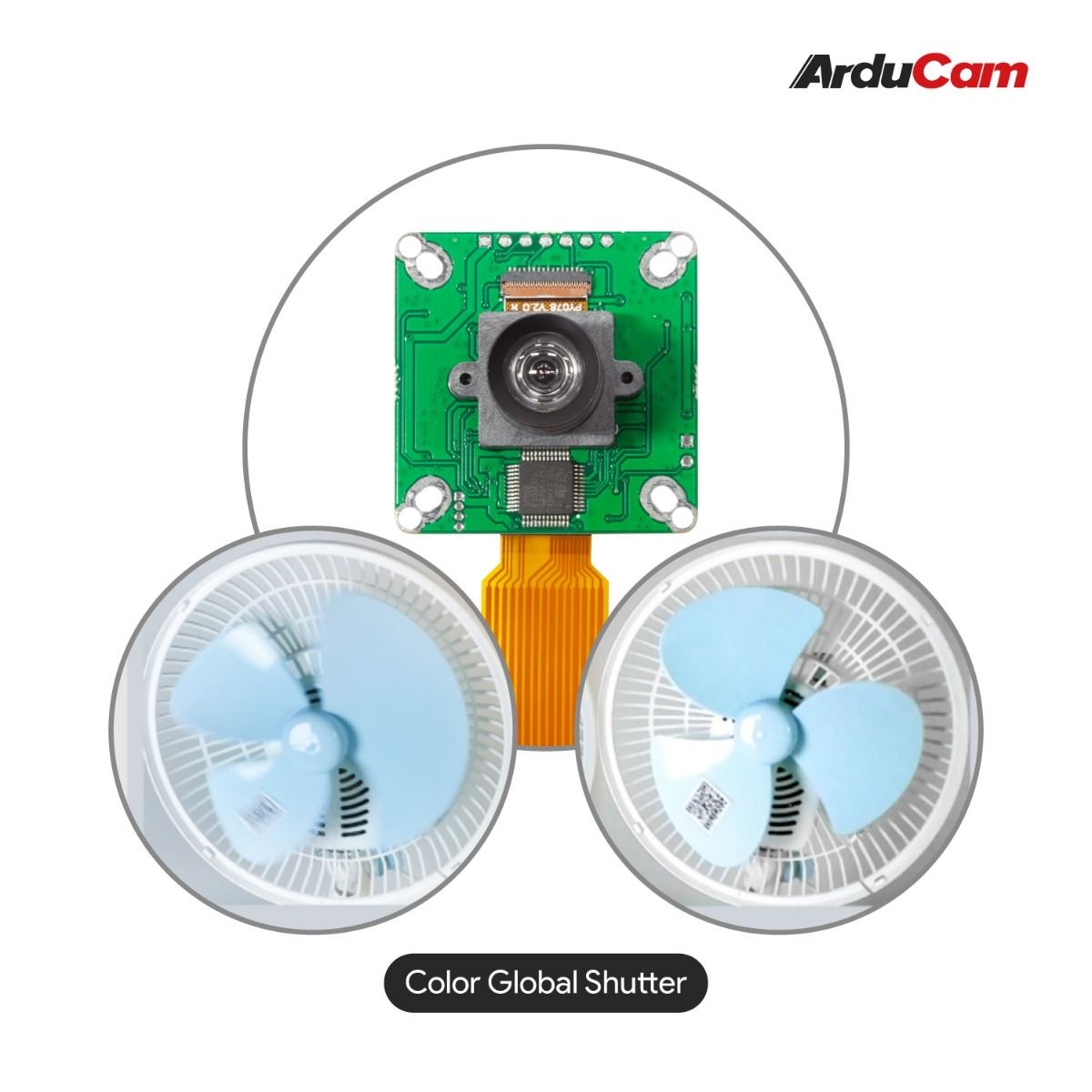 Arducam 2.3MP AR0234 Color Global Shutter Camera for NVIDIA® Jetson Nano/Xavier NX/AGX Orin/Orin Nano/Orin NX