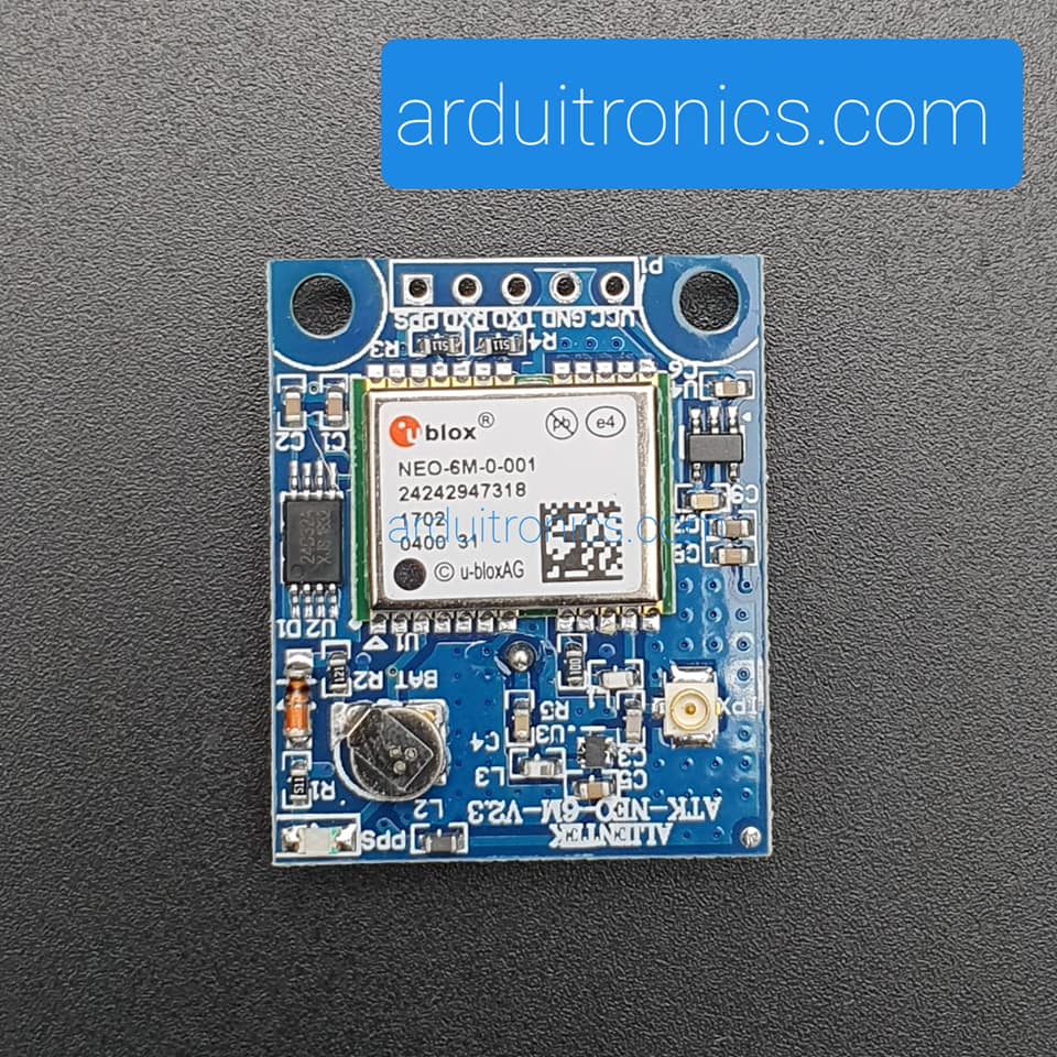 Ublox NEO - 6M GPS Module (มาพร้อมกับ Active Antenna)