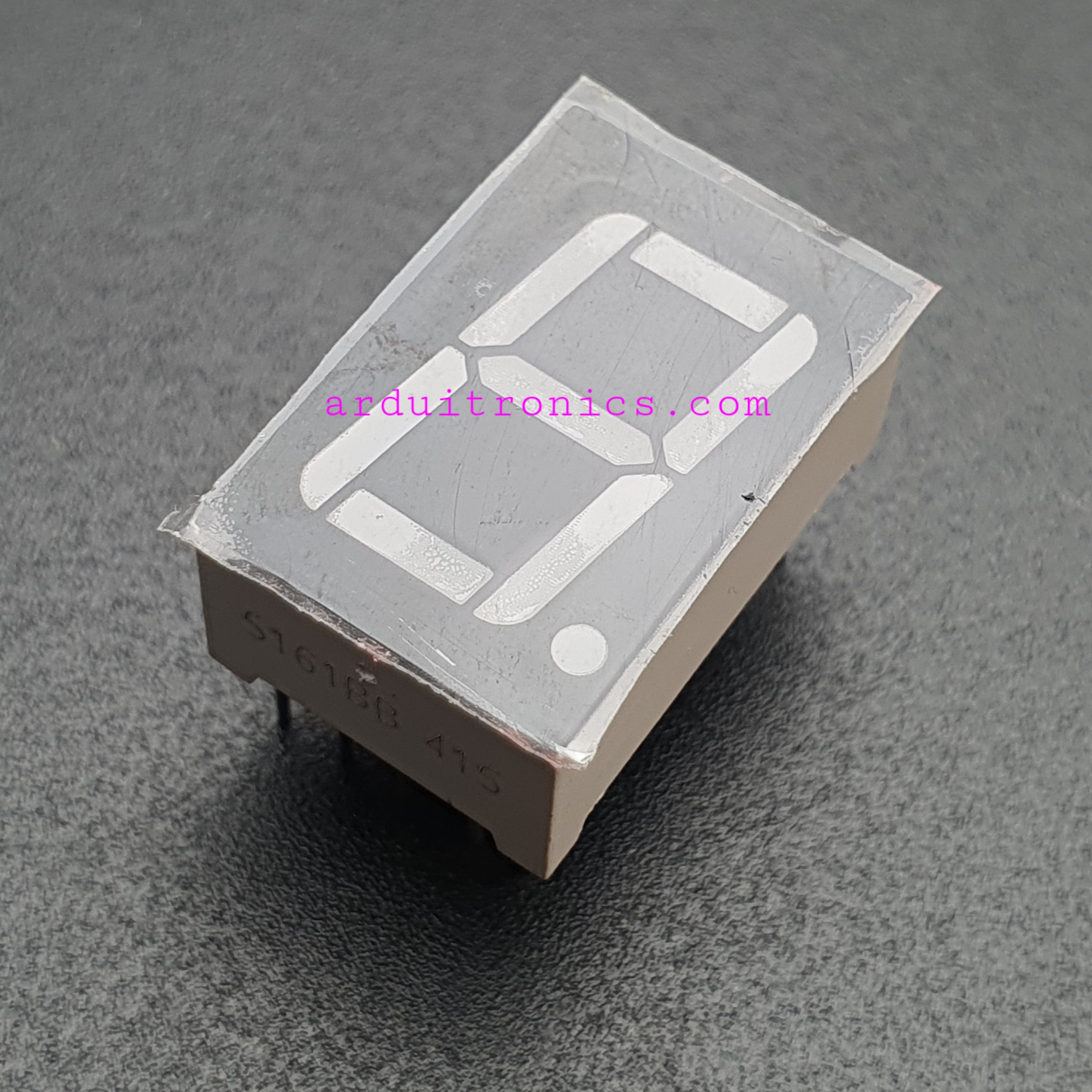 0.56 inch Seven Segment 1 Digit Blue (Common Anode) 12.7 x 19.1 x 8.1mm - 5161BB