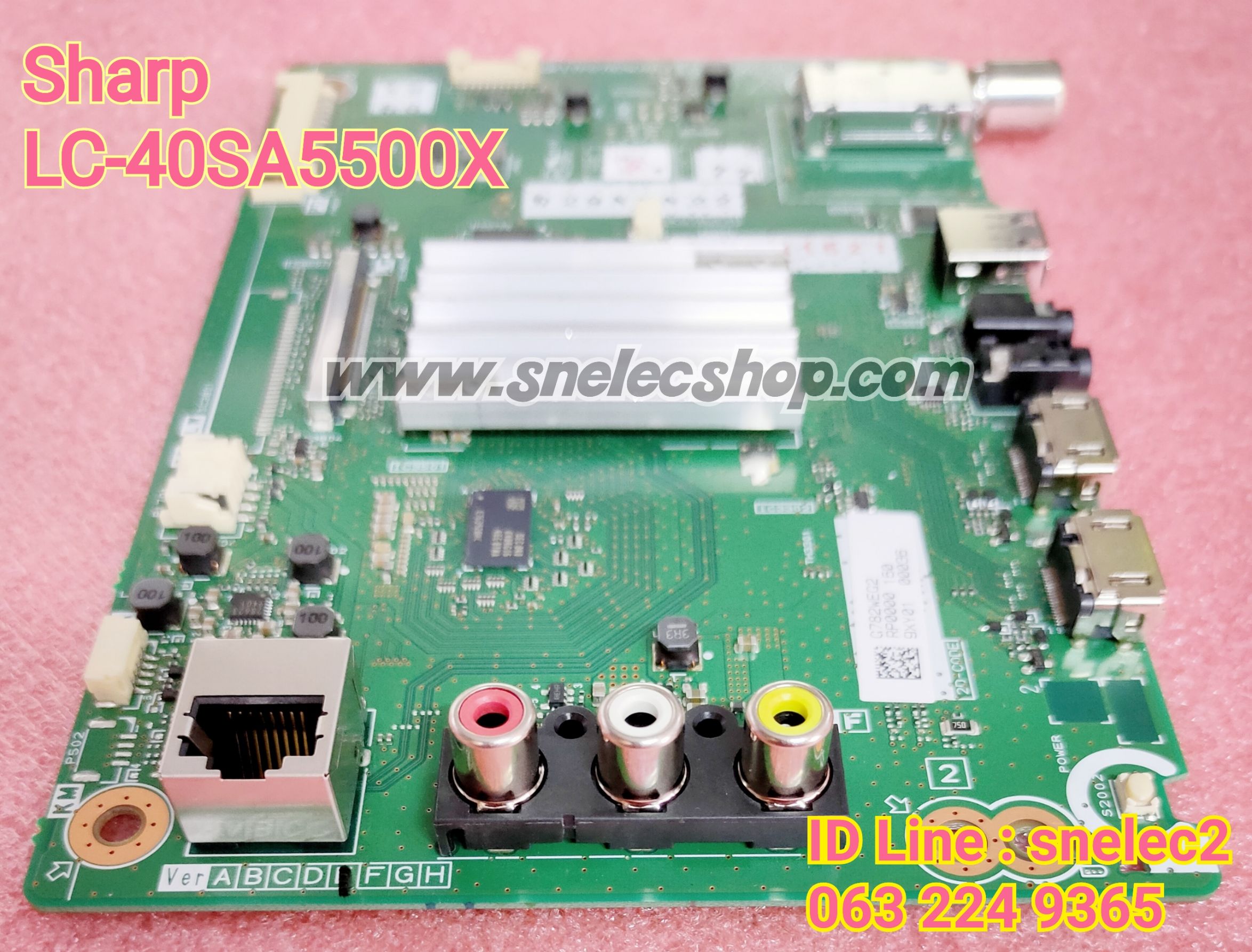 เมนบอร์ด Sharp รุ่น LC-40SA5500X พาร์ท DKEYMG782FMG2