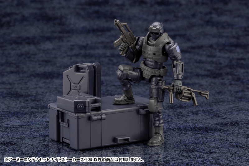 "Pre-Order" Hexa Gear 1/24 Army Container Set Night Stalkers Ver.