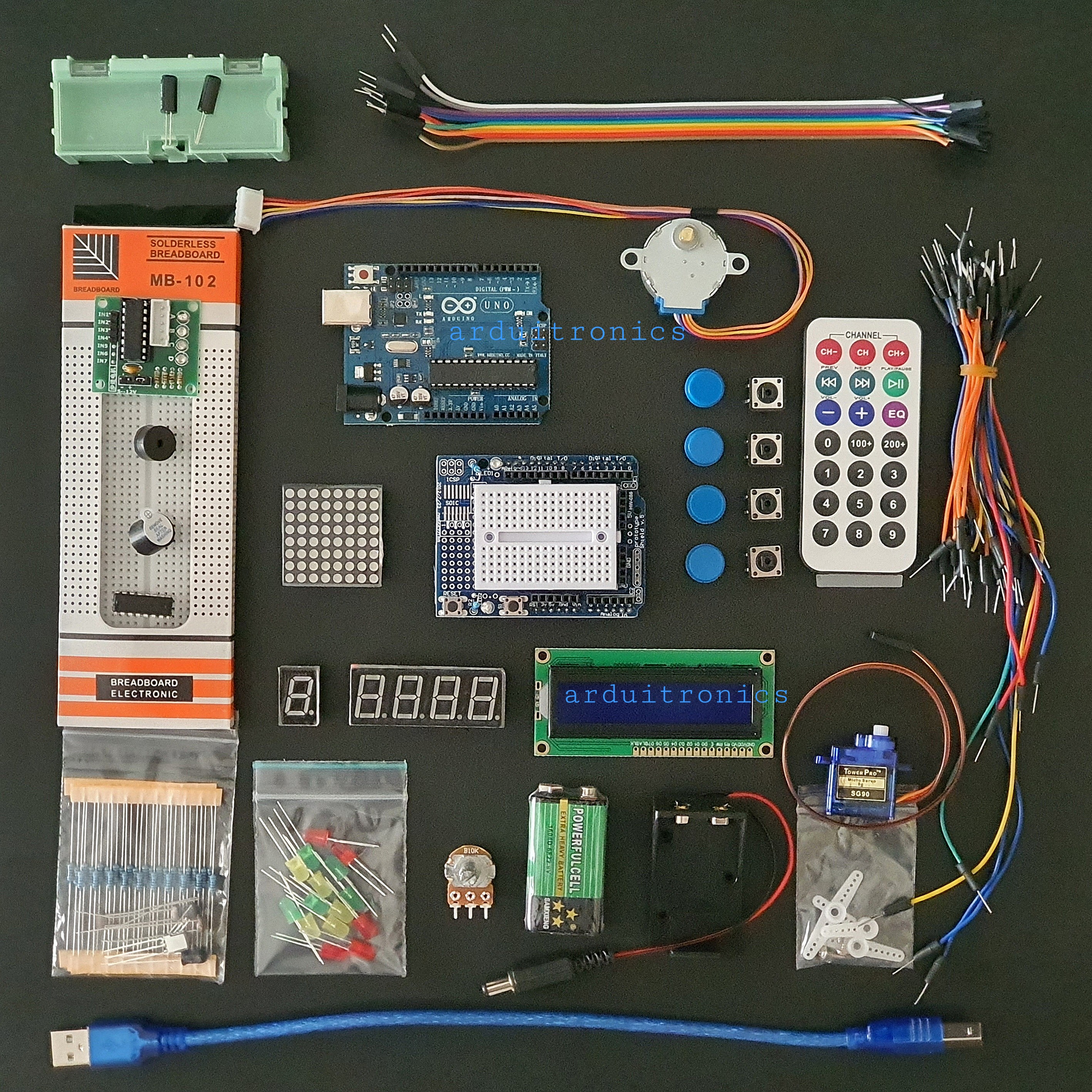 Arduino Starter Kit 3 + Arduino Uno R3