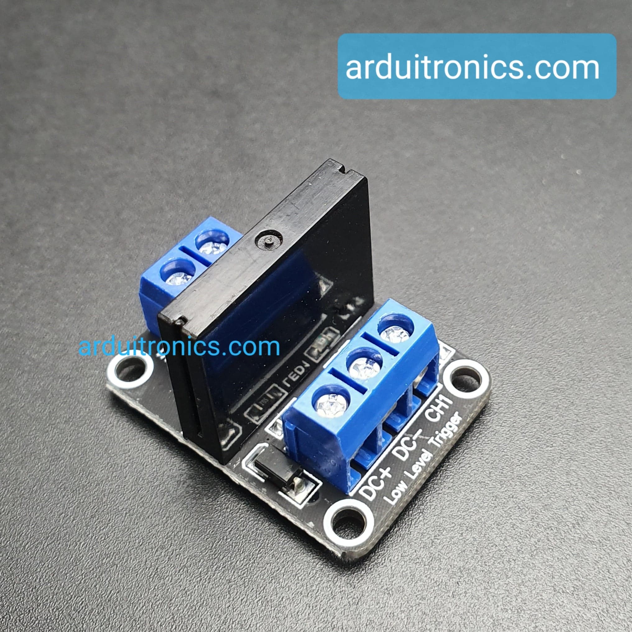 1 Channel 5V Solid State Relay (SSR) Low Level Trigger with Fuse 250V 2A