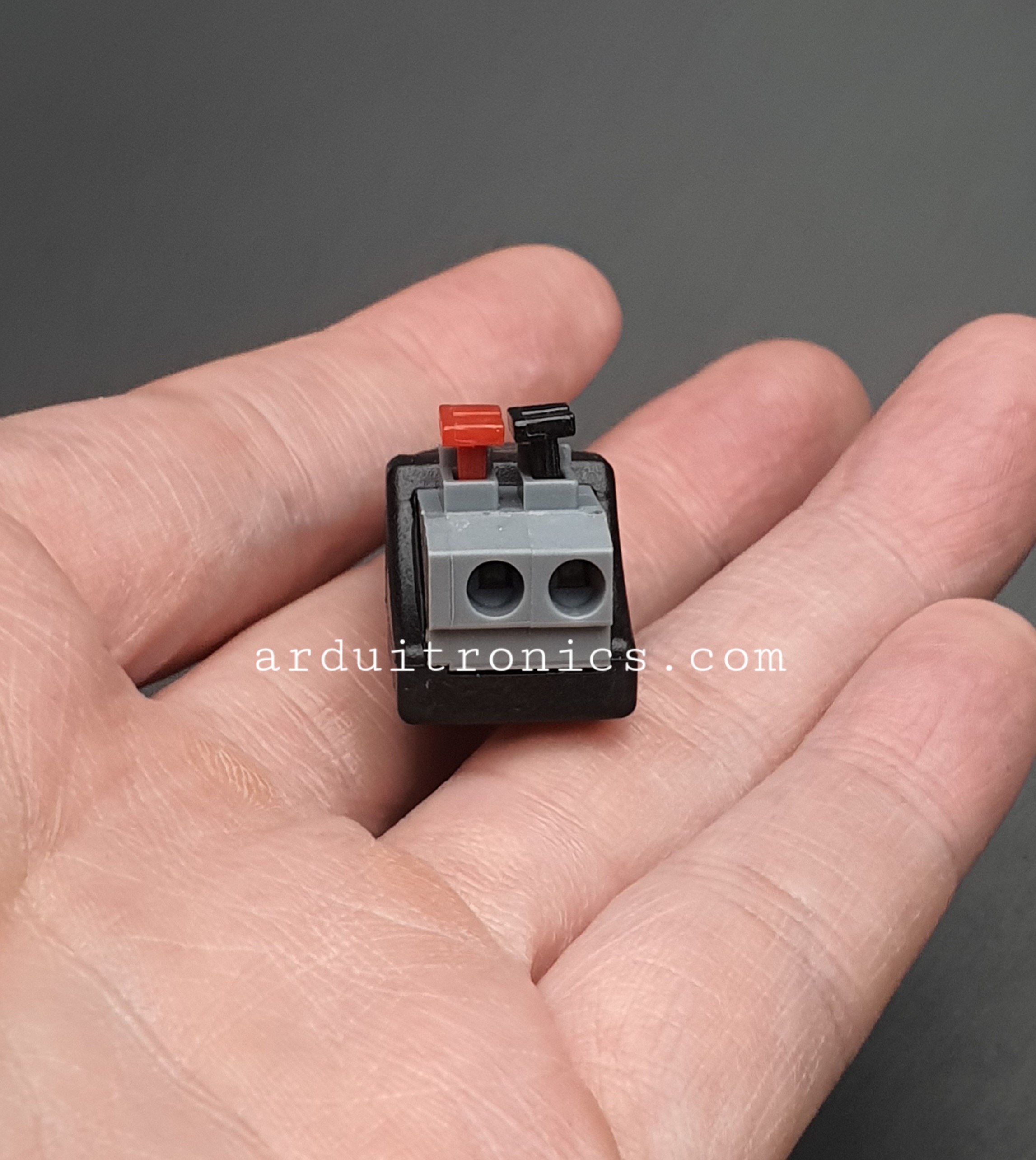 DC Power Connector DC Jack หัวแจ็ค ตัวผู้ Male Adapter Jack Plug 5.5 x2.1 mm ขนาดพอดีกับหัว Jack Arduino ไม่ต้องบัดกรี