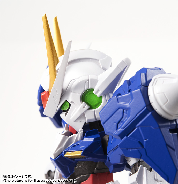 Nxedge Style [MS UNIT] 00 Gundam & 0 Raiser Set