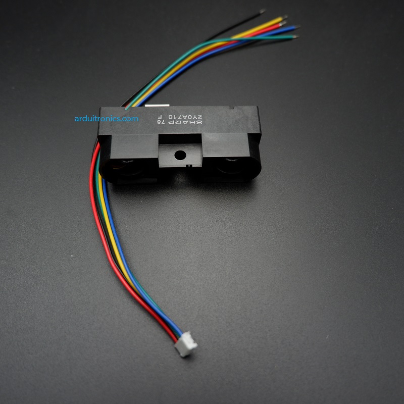 Sharp GP2Y0A710K0F Analog Infrared Distance Sensor (100 - 550cm) + แถมสายต่อ JST