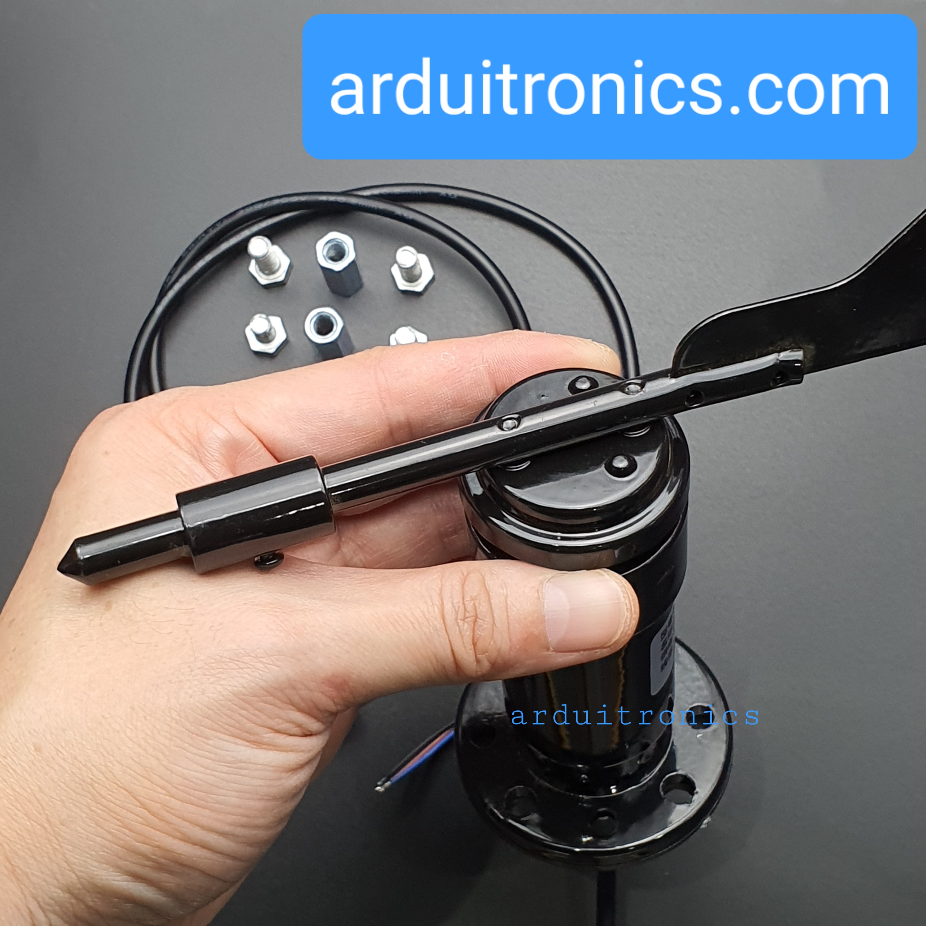 เซ็นเซอร์วัดทิศทางลม arduino หมุนได้ 360 องศา โลหะ Wind Direction Sensor Signal 0-5V