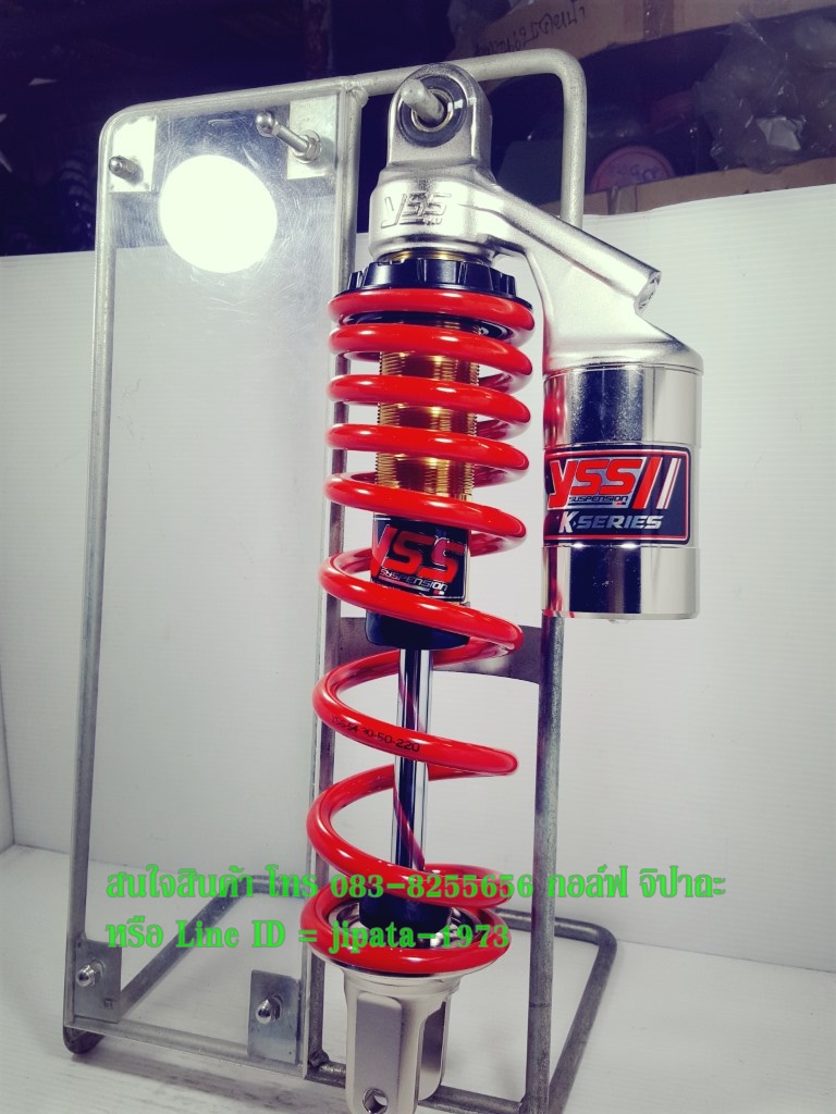 (Click 125 i) โช้คอัพหลังเดี่ยว YSS รุ่น K-Series สำหรับ Honda Click 125 i และ Honda Zoomer X และ Yamaha TTX