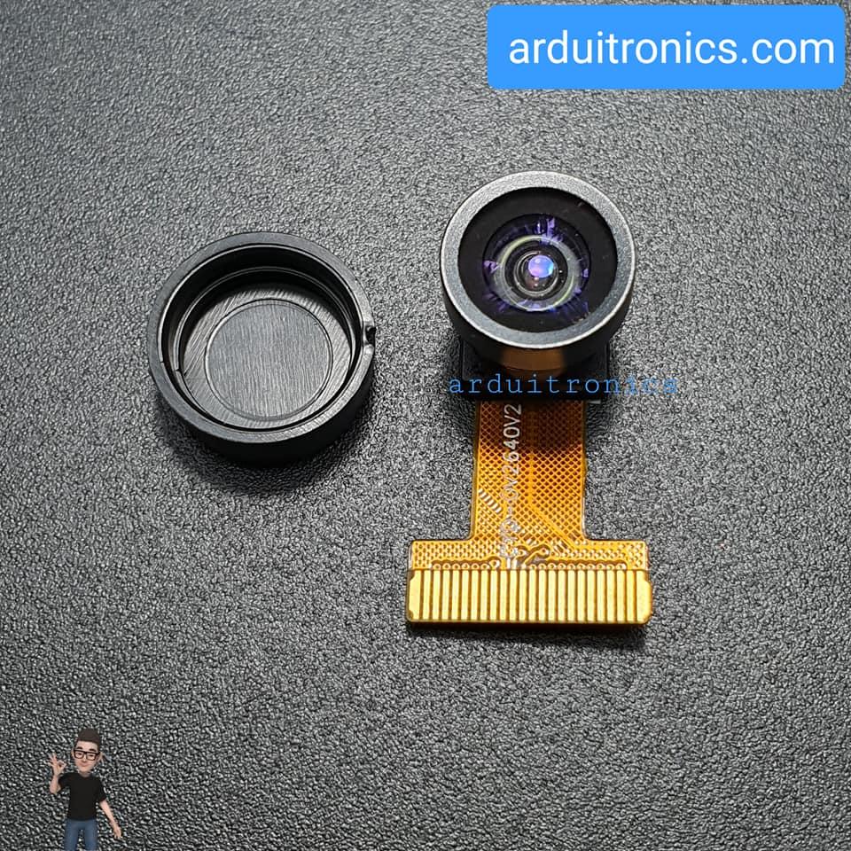กล้องเลนส์กว้าง 160 องศา สำหรับ ESP32 CAM 2 MillionPixel OV2640