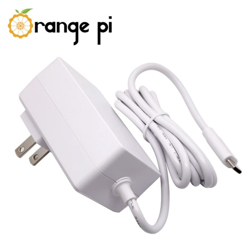Orange Pi Power Supply 5V 4A (US Plug, USB Type-C)