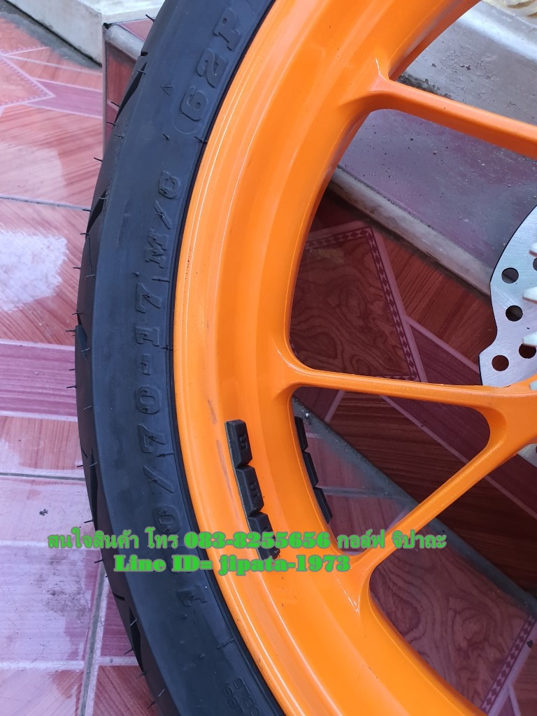 (CBR 150 i) ชุดวงล้อแม็กหลัง พร้อมยาง Hond CBR 150 i ปี 2019 แท้ (สินค้าตำหนิ)