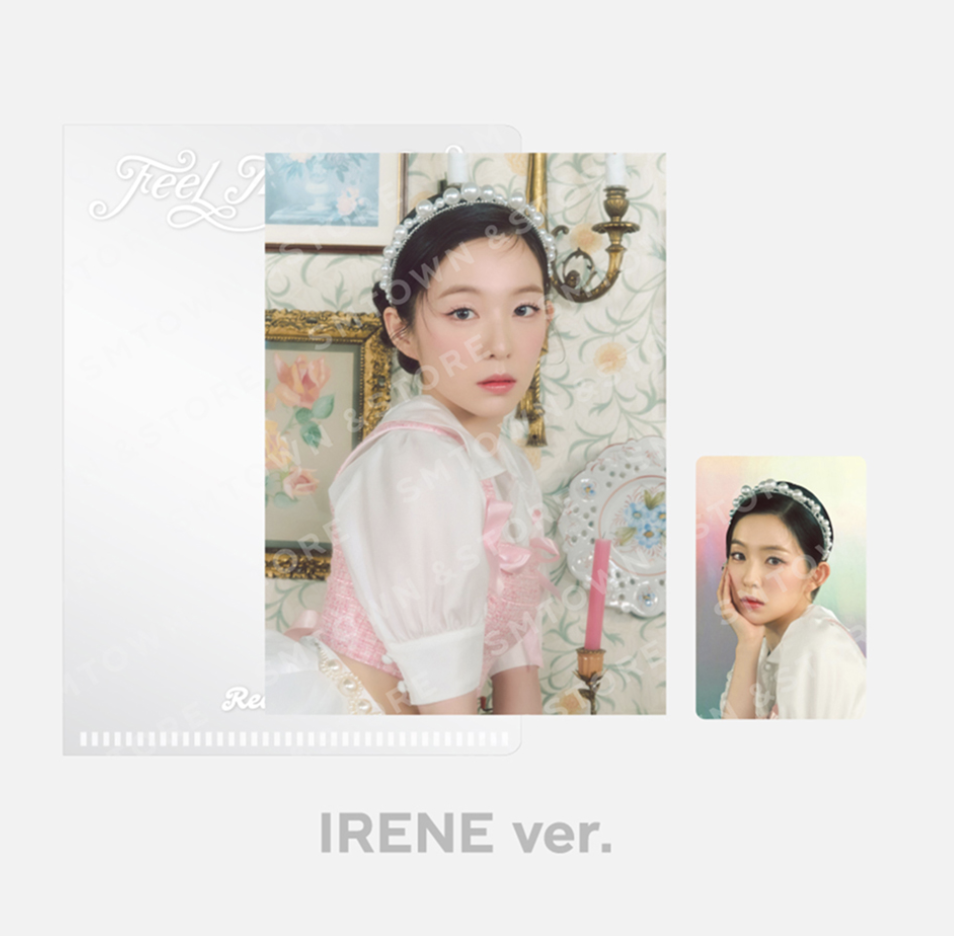 Red Velvet - The ReVe Festival 2022 - Feel My Rhythm' MD Collection -POSTCARD + HOLOGRAM PHOTO CARD SET - irene