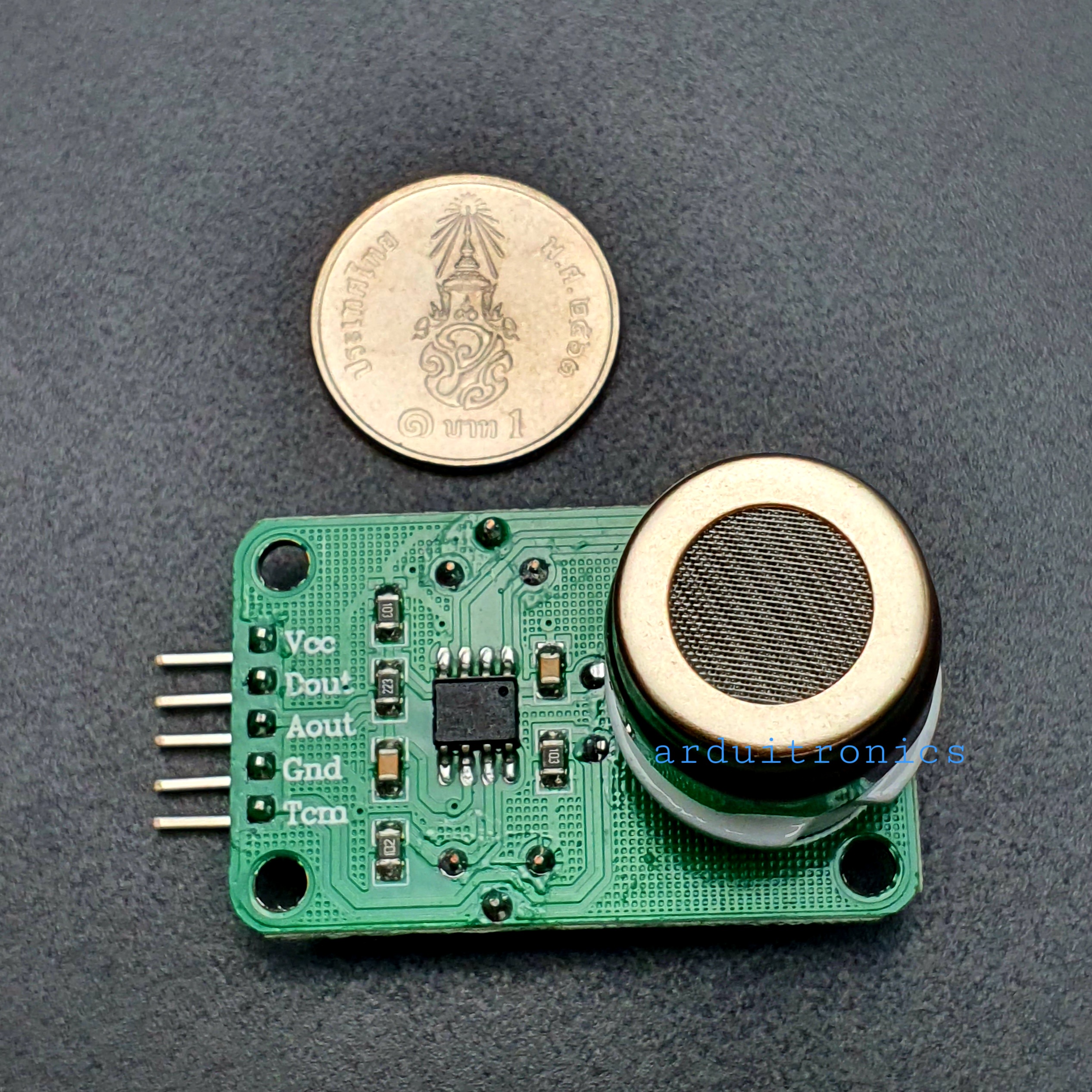 MG-811 Carbon Dioxide Co2 Sensor Module เซ็นเซอร์วัดก๊าซคาร์บอนไดออกไซด์ Co2 PCB สีเขียว