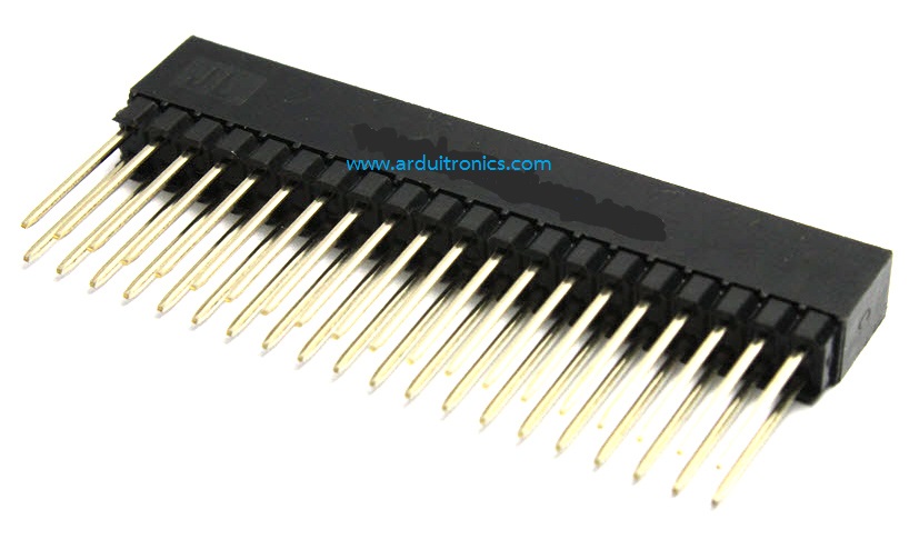 2x20pin 2.54mm Long Stackable Female Header for Raspberry Pi (แถวคู่, ขายาว)