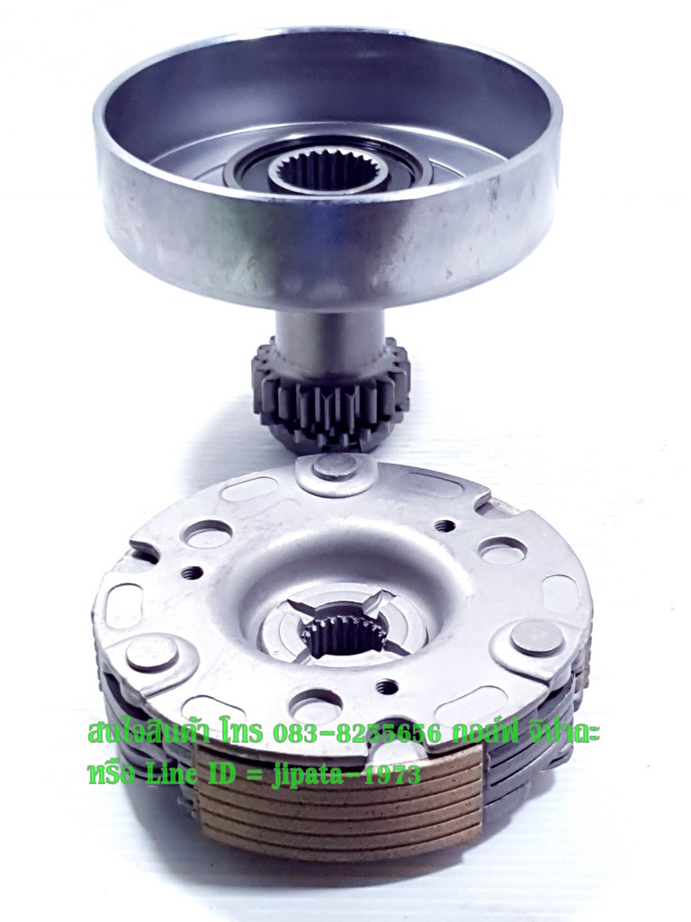 (Wave 125) ชุดเรือนคลัทช์แรงเหวี่ยงพร้อมผ้าคลัทช์ Honda Wave 125 งานเกรดเอ