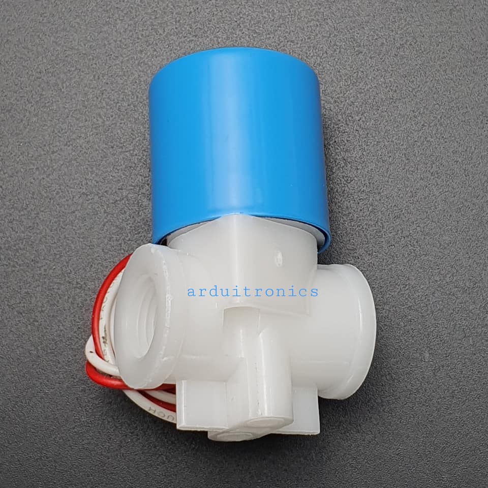 Solenoid Valve โซลินอยด์วาล์ว พลาสติก 2 หุน 24VDC ( SLC 2 )